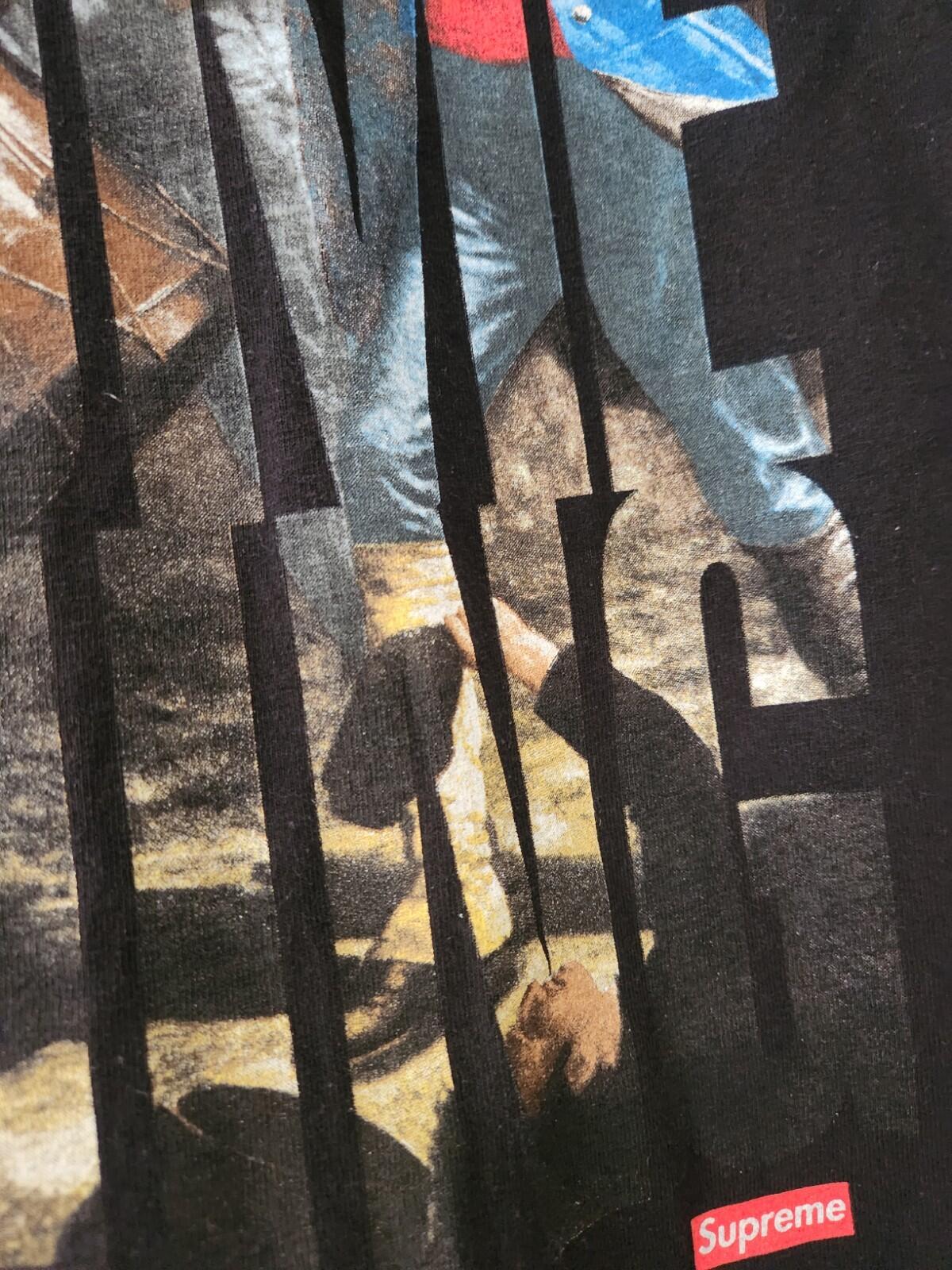 SS08 Supreme Start something Tee Black Size M