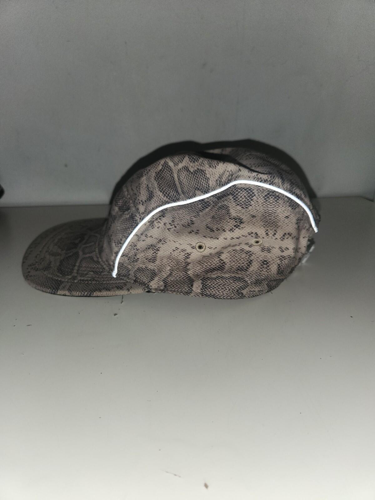 SS16 Supreme x Nike Air Max running hat snakeskin cap 3M reflective