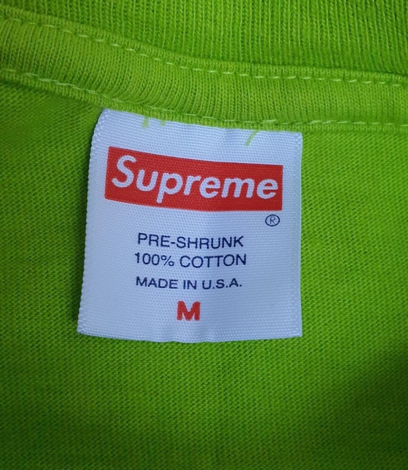 FW17 Supreme x Akira Neo-Tokyo L/S Tee Lime Size M Anime