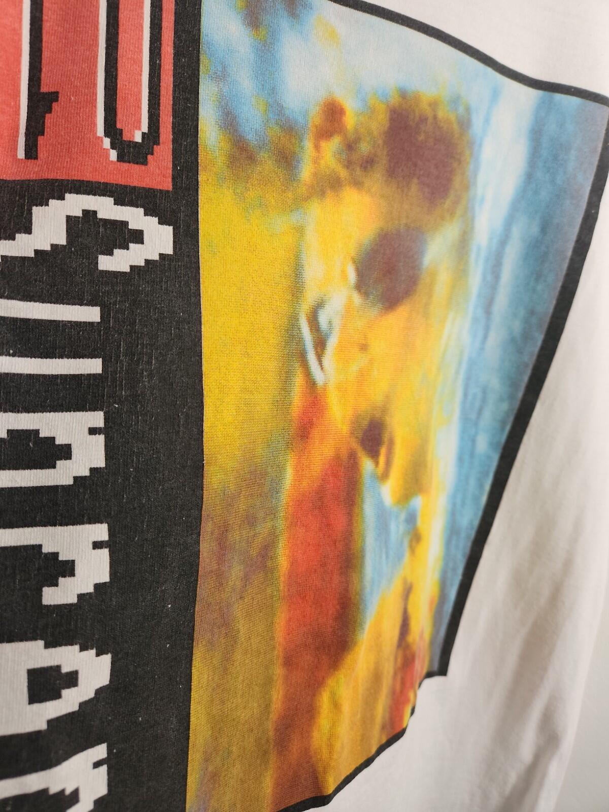 SS14 Supreme Industrial Tee Size L White Vintage T-shirt 014