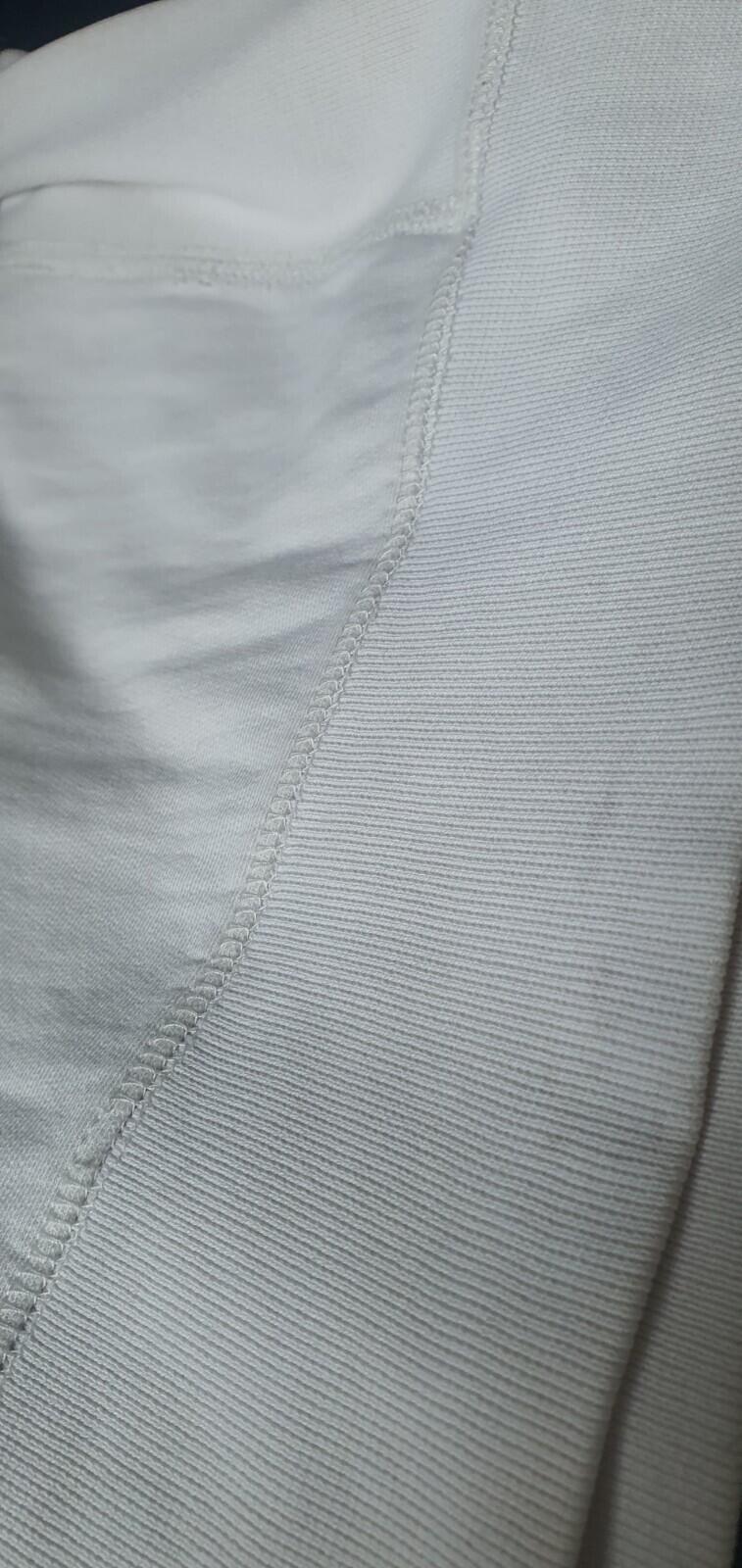 SS14 Supreme Riot Pullover Hooded Sweatshirt M medium White hoodie Neville Brody
