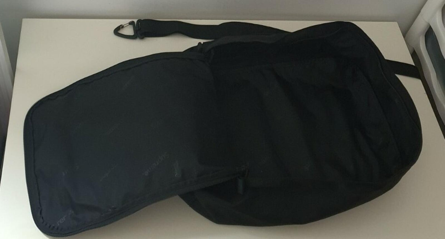 FW19 Supreme black duffle bag messenger box logo Water Resistant Duffel Gym