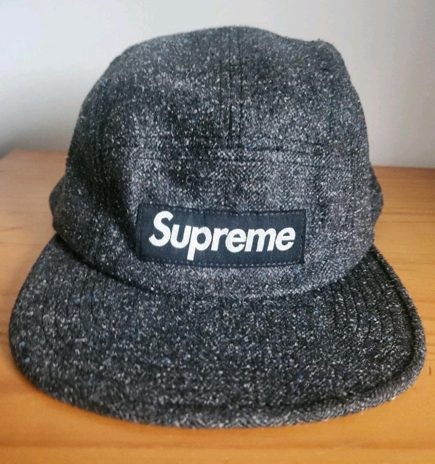 SS12 Supreme Herringbone Donegal Herringbone Wool Camp Cap