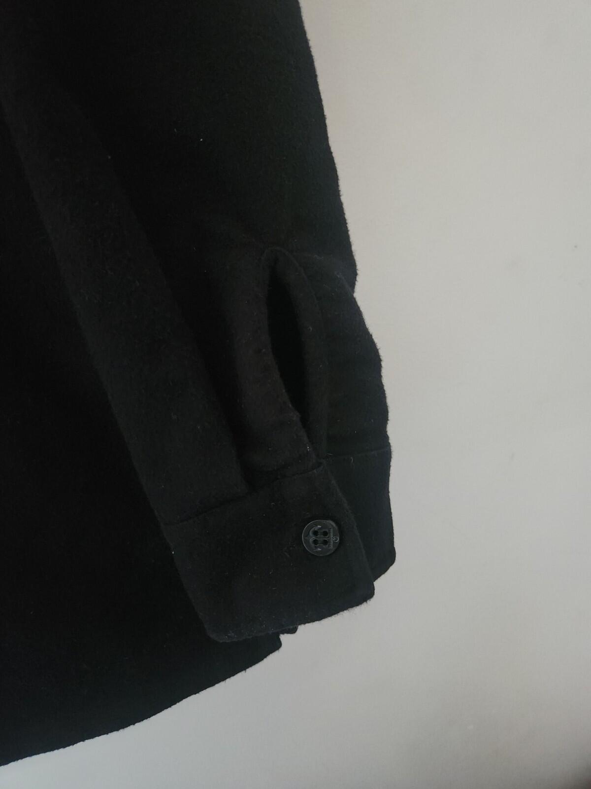 FW13 Supreme Moleskin Naval Shirt Black Size L