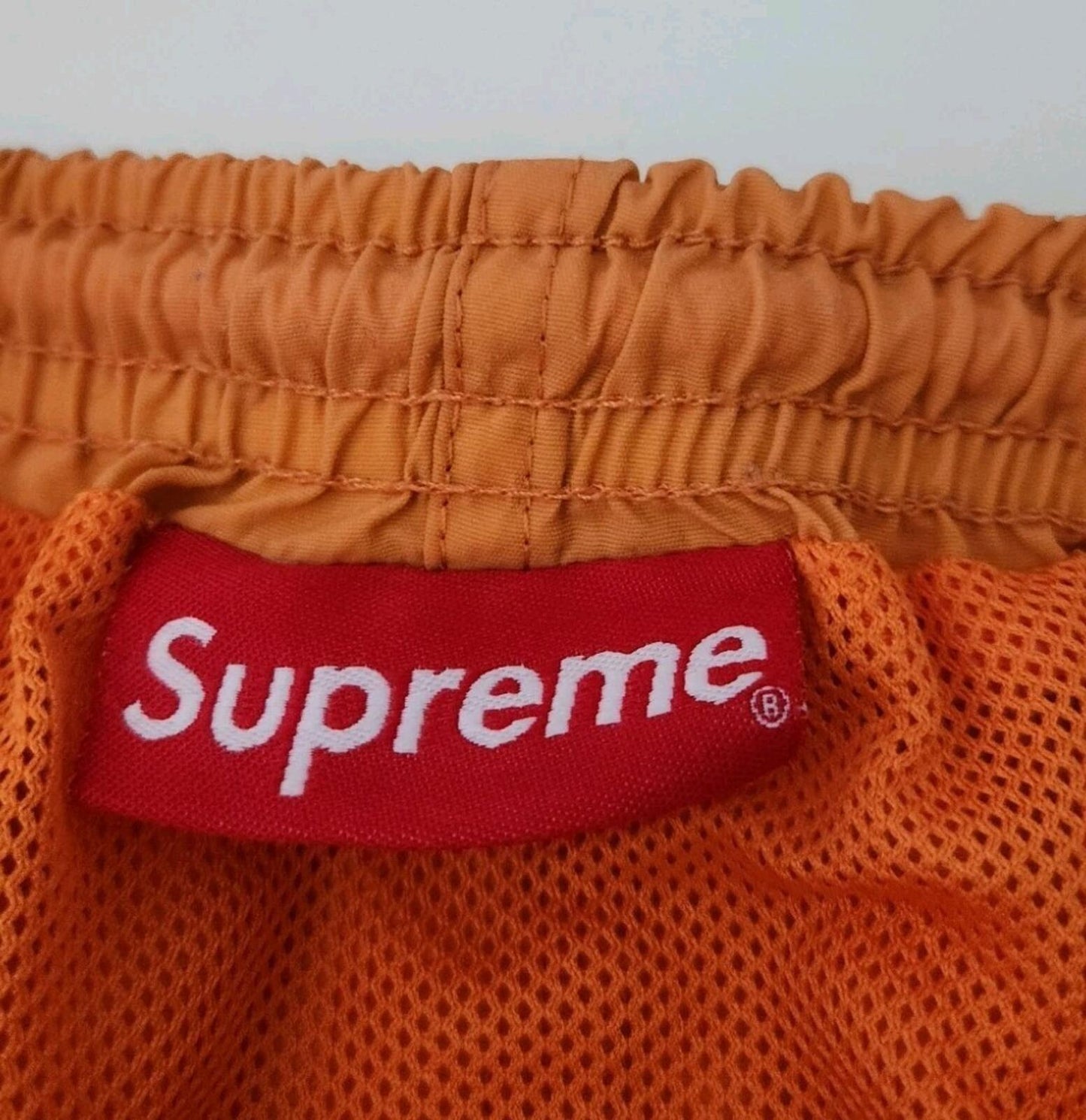 SS17 Supreme Nylon Water Short Size L Large Shorts Peach