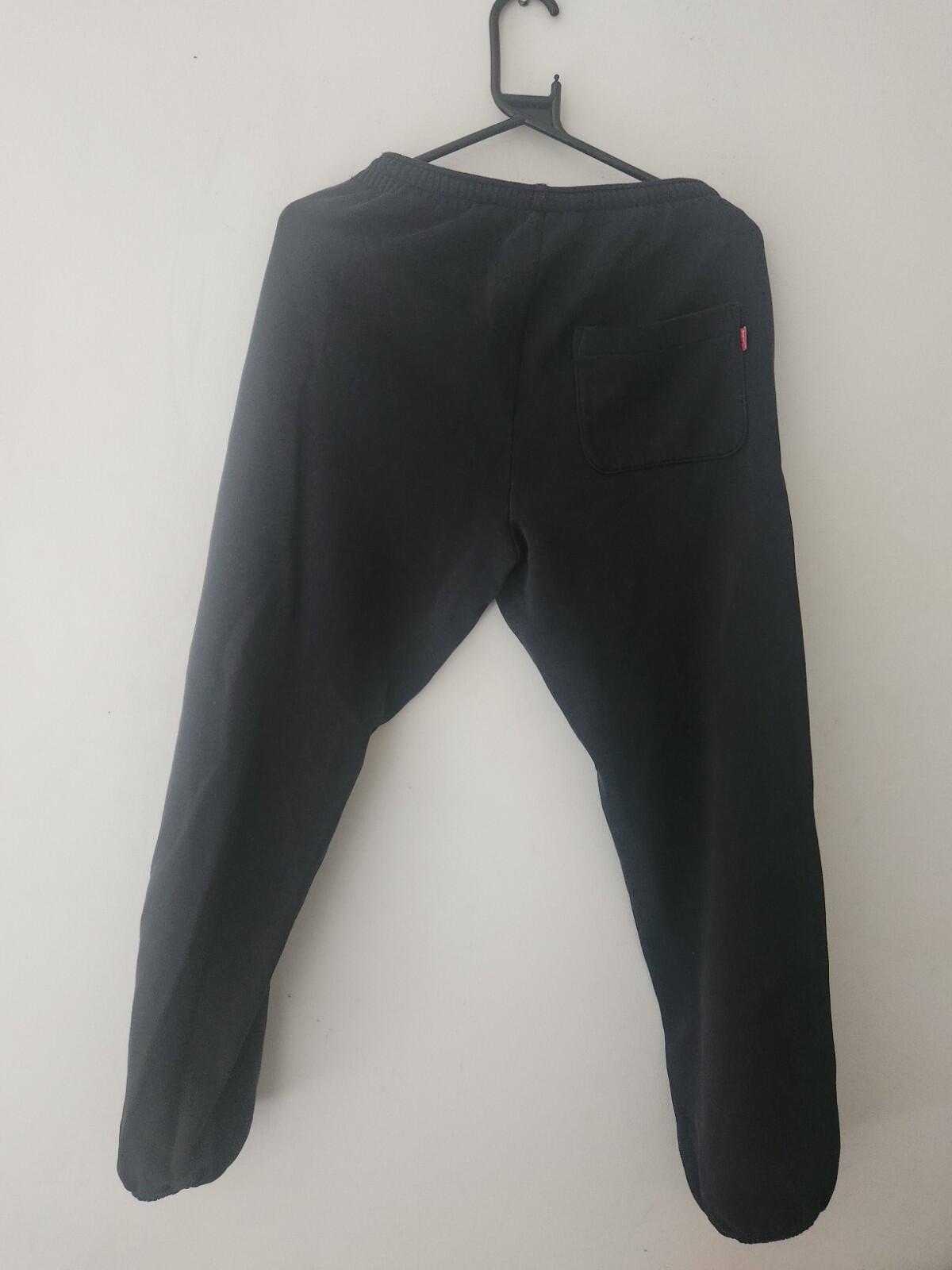 FW15 Supreme x Jordan sweatpant Size S Small Black Joggers Jumpman Pants
