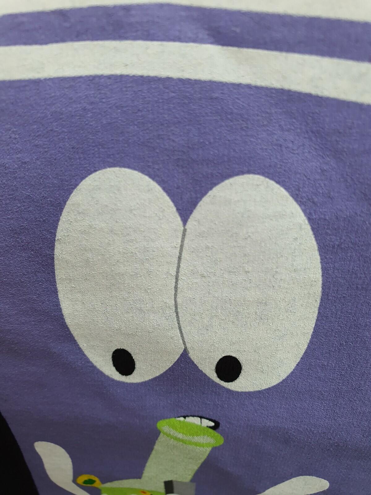 2015 HUF x SOUTH PARK '420 PACK' TOWELIE Tee Black size S