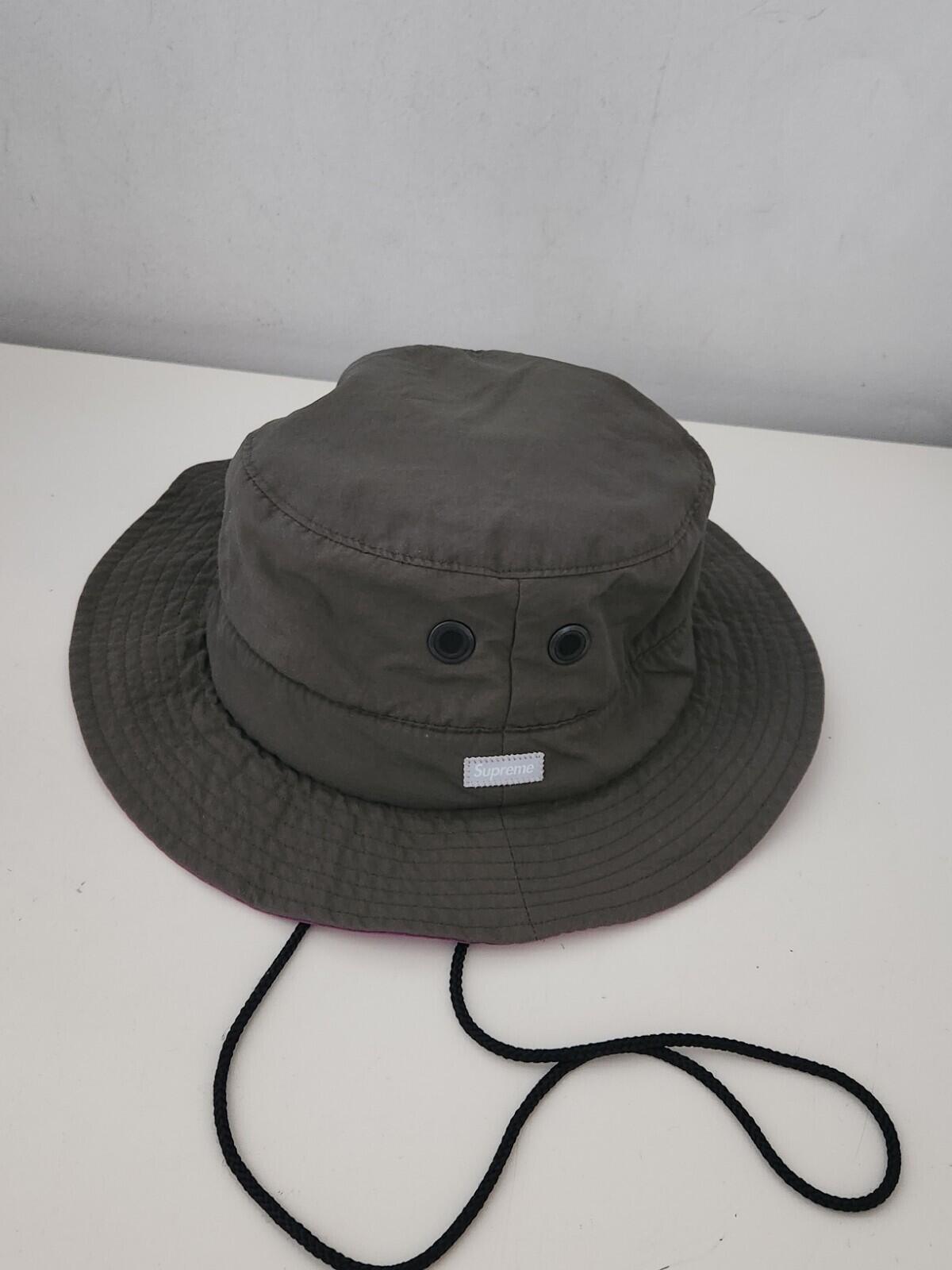 FW18 Supreme Contrast Boonie Hat Olive Size S/M