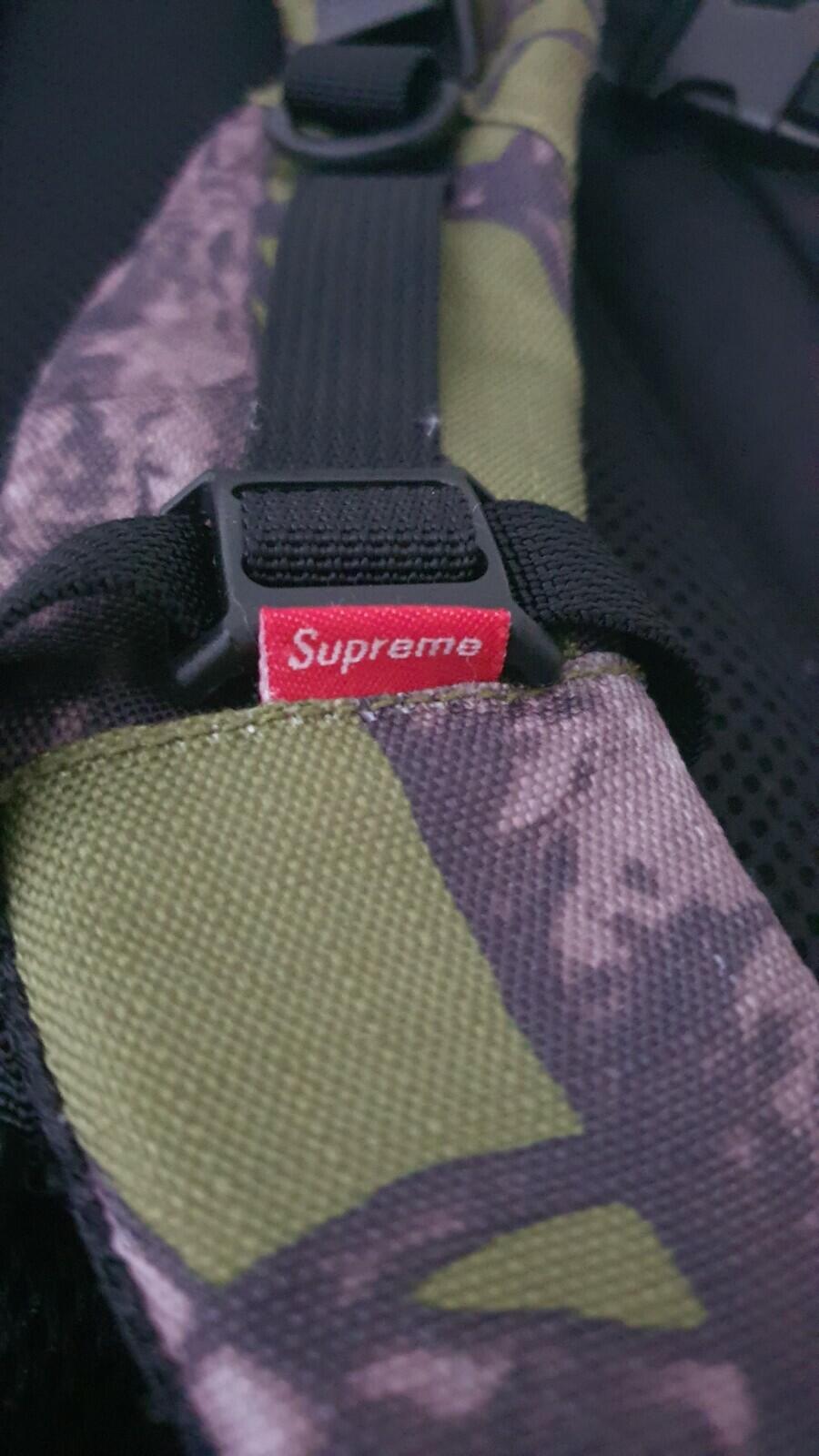 FW12 Supreme Tree Backpack Vintage 2012 Green Rucksack Bag