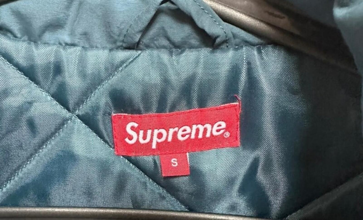 FW17 Supreme Stadium Parka Teal Size S