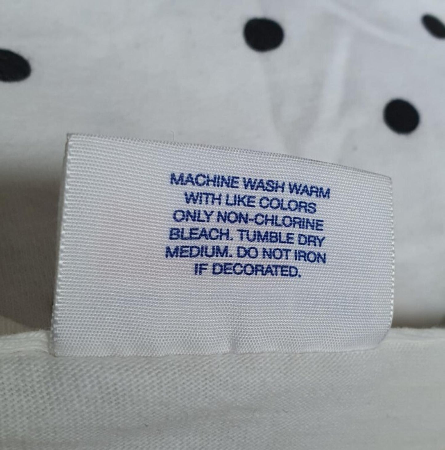 SS12 Supreme Comme Des Garcons CDG Box Logo Polka Dot Tee white T-shirt Vintage