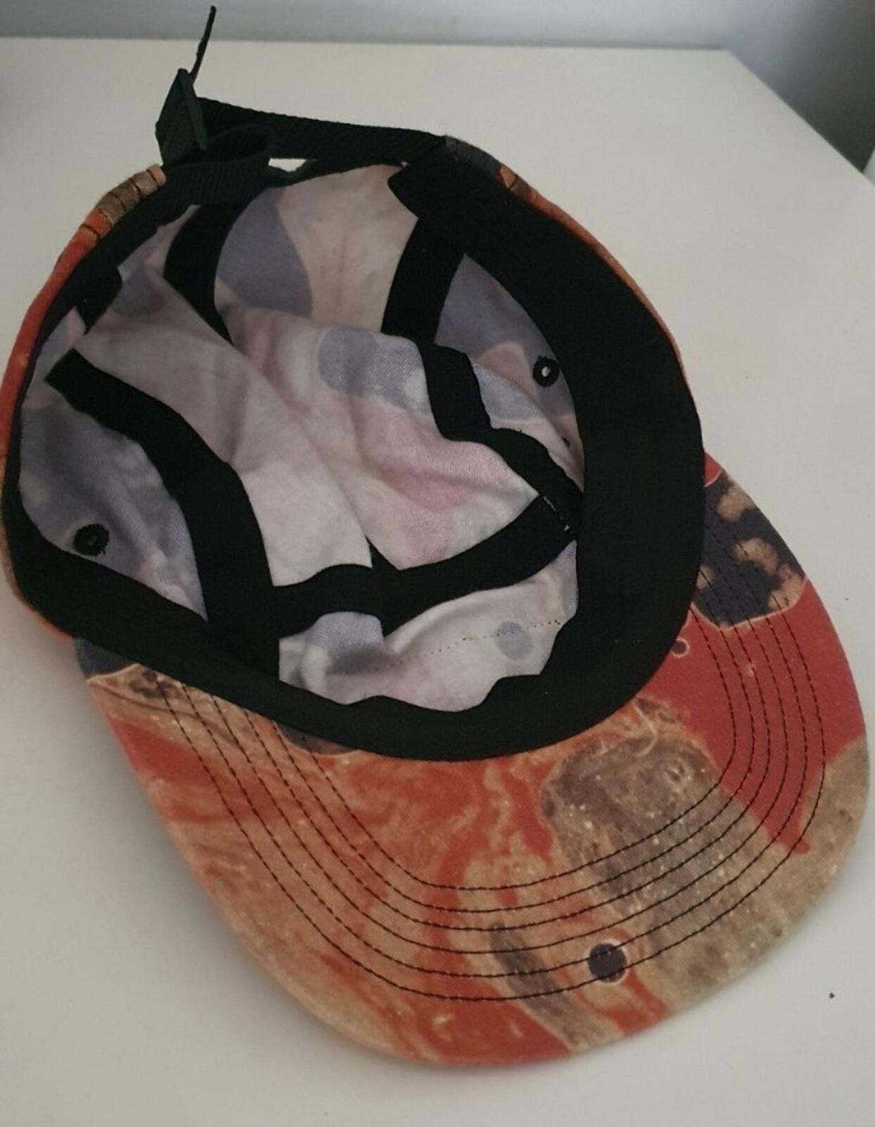 FW17 Supreme Blood and Semen Camp Cap schwarze Hut-Box-Logo