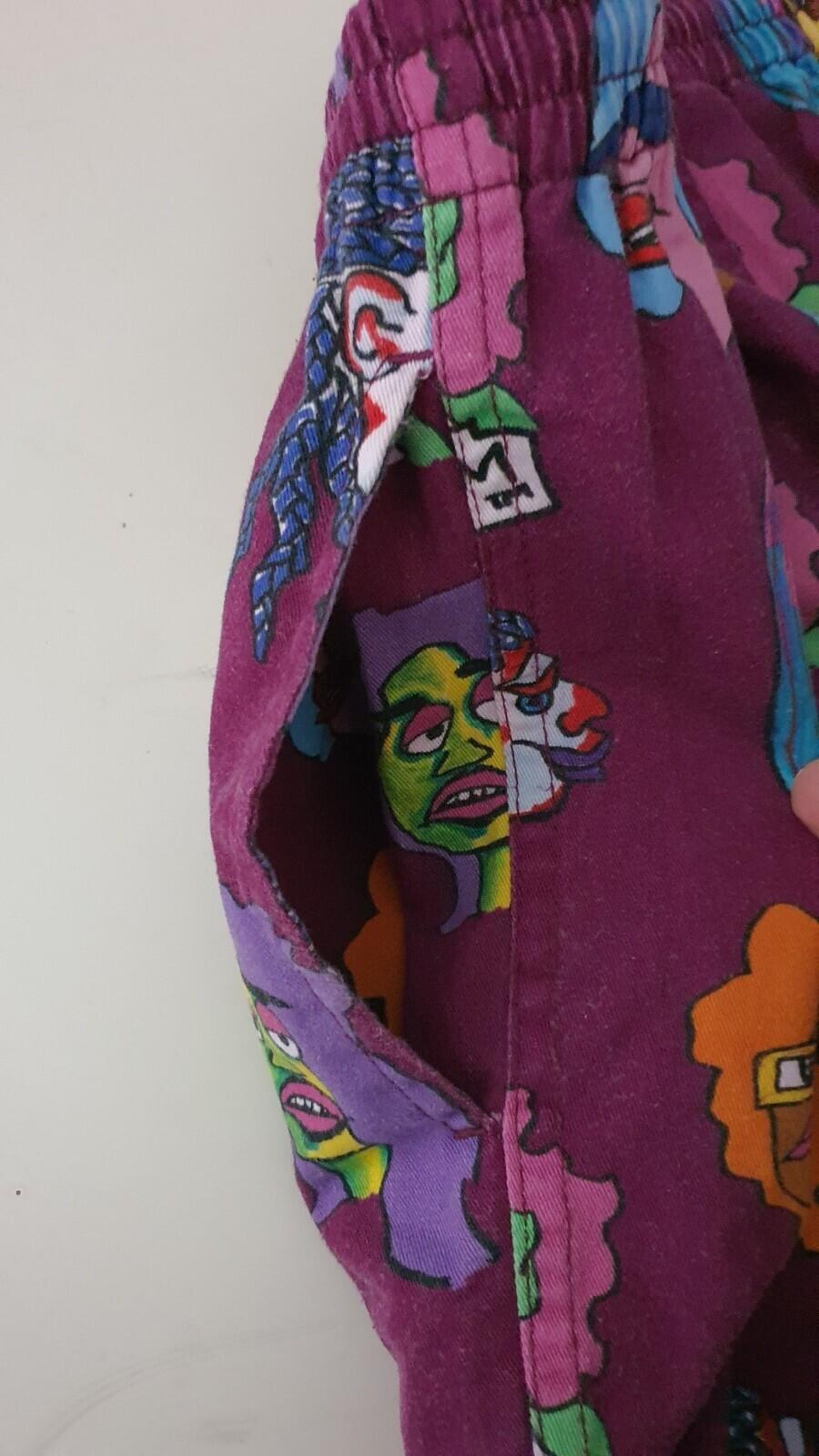 FW17 Supreme Gonz Heads burgundy Short size S small shorts Mark Gonzales Rare