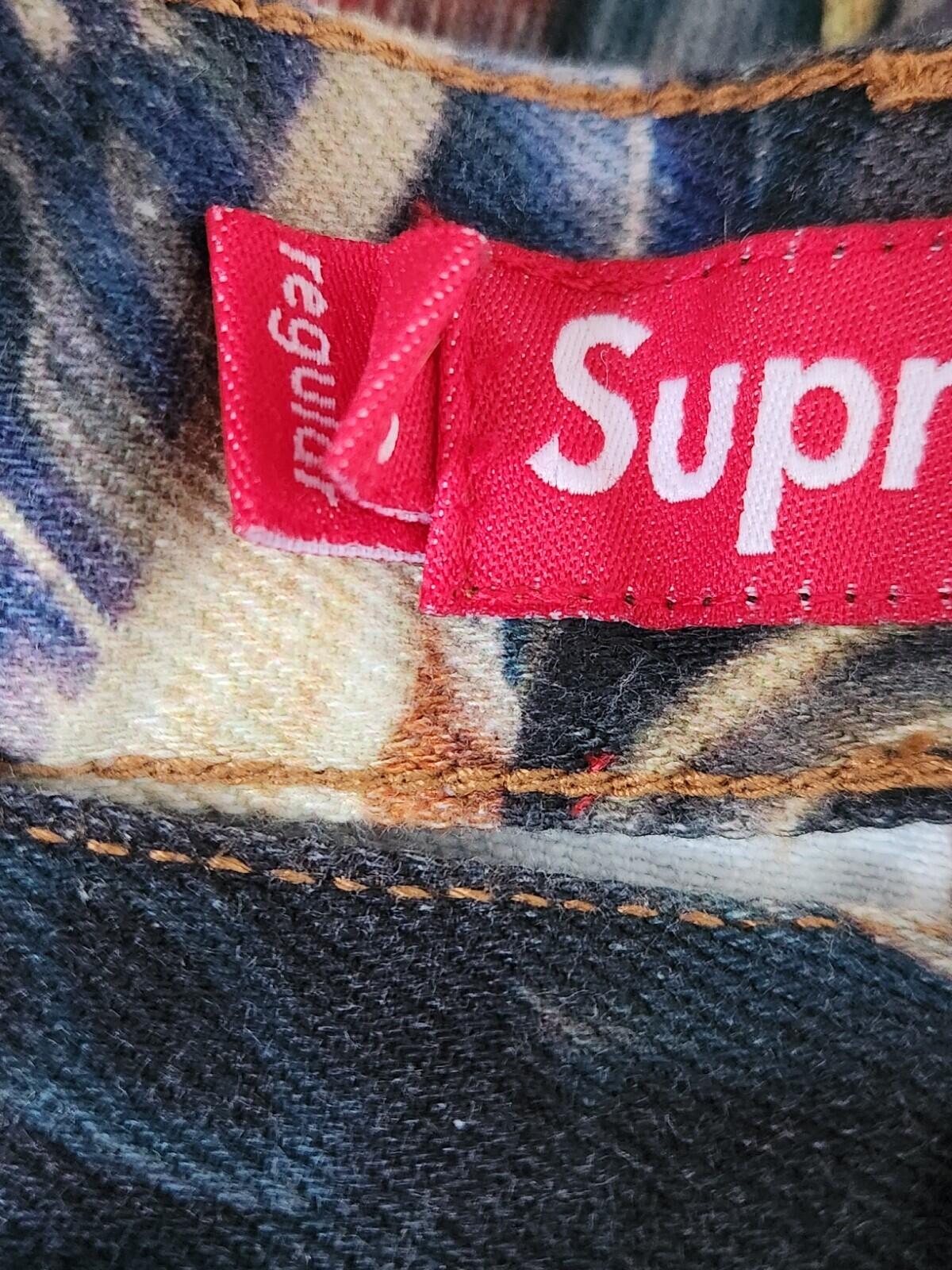 SS21 Supreme Cans regular jeans size 34 W34 L32 Cotton Trousers Pants