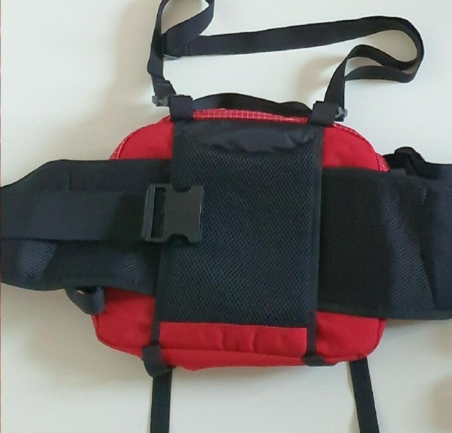 FW09 Supreme mountain bag duffle waist shoulder messenger belt vintage 2009 red