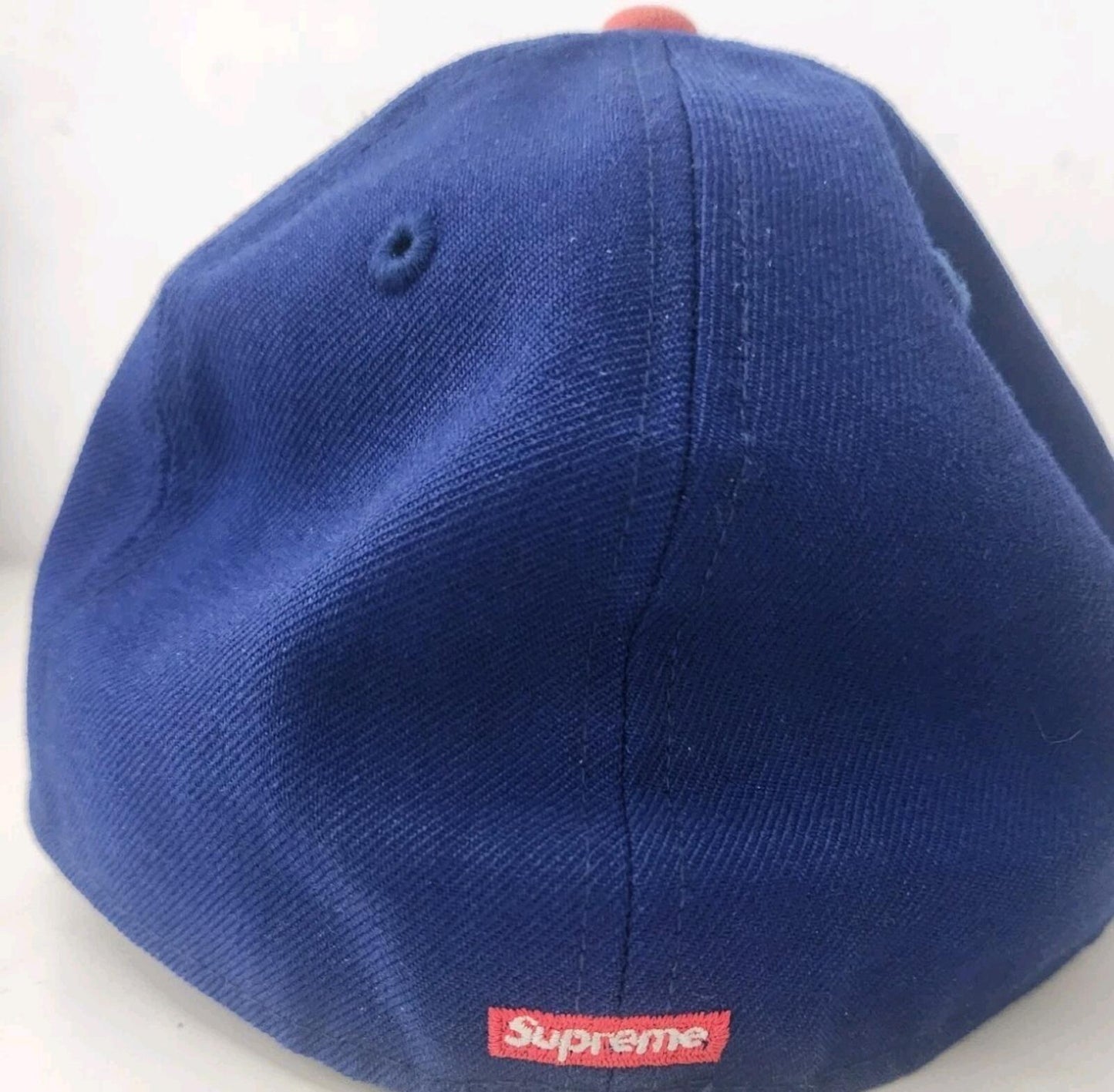 FW10 Supreme SNY New Era Cap Blue Size 7 1/4