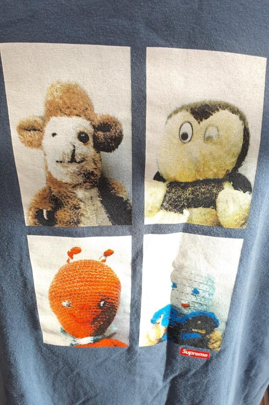 FW18 Supreme Mike Kelley Ahhyouth! Tee size M medium T-Shirt slate blue