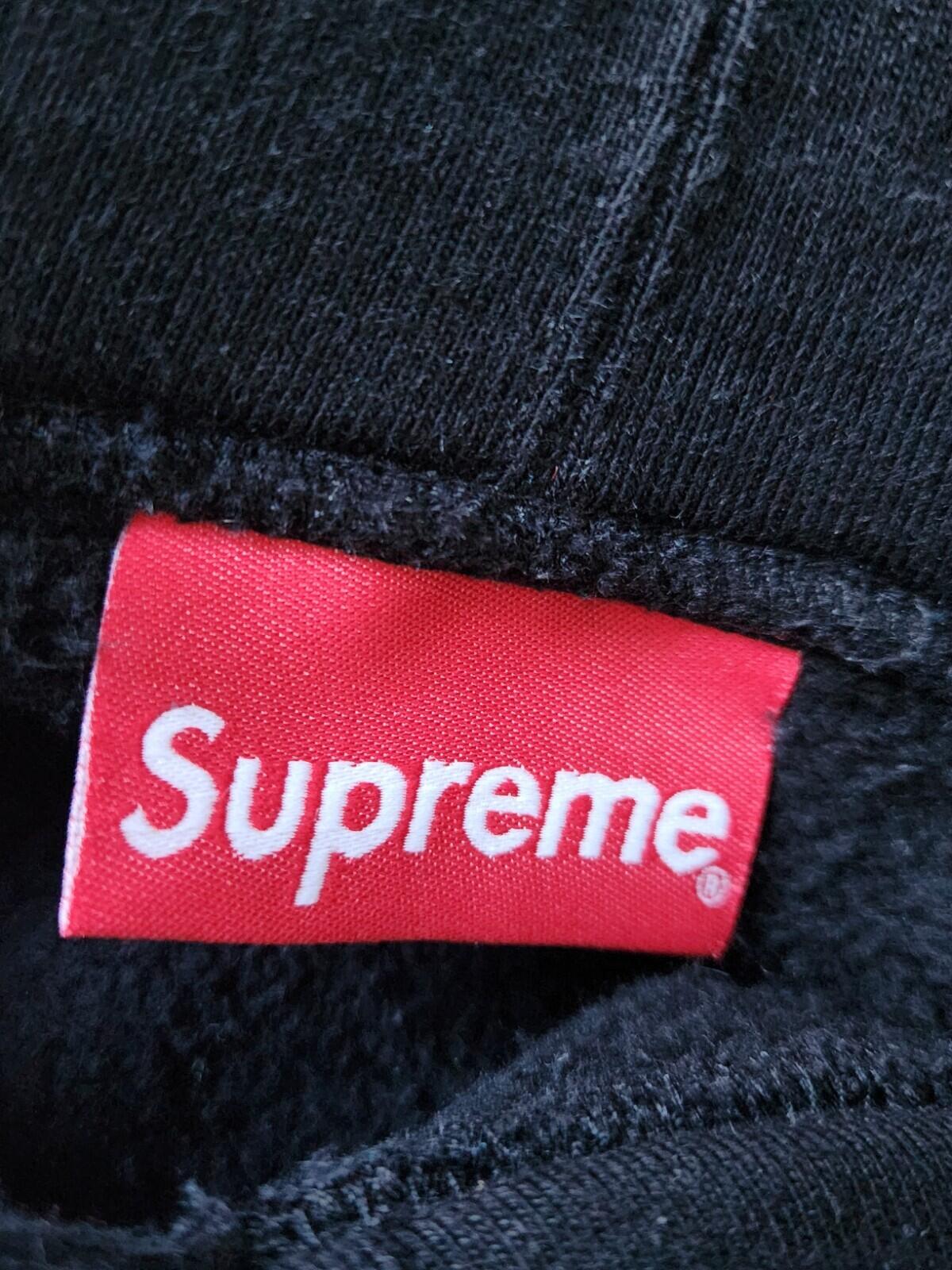 SS21 Supreme Basketball Jersey hooded sweatshirt Black Red hoodie S Small