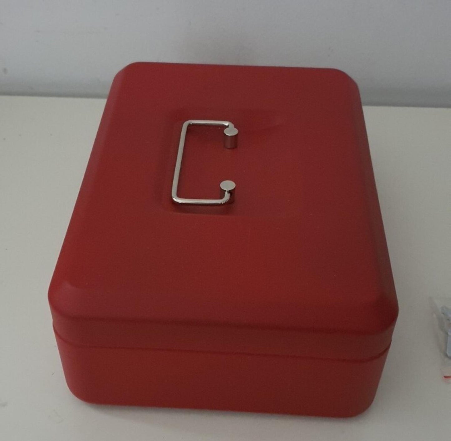 Caja de seguridad metálica roja Supreme FW17 + 2 llaves - Accesorio