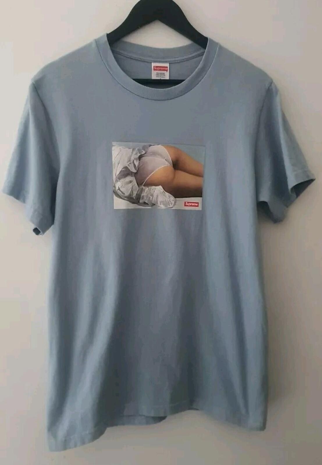 FW22 Supreme Maude Tee Dusty Blue Size S