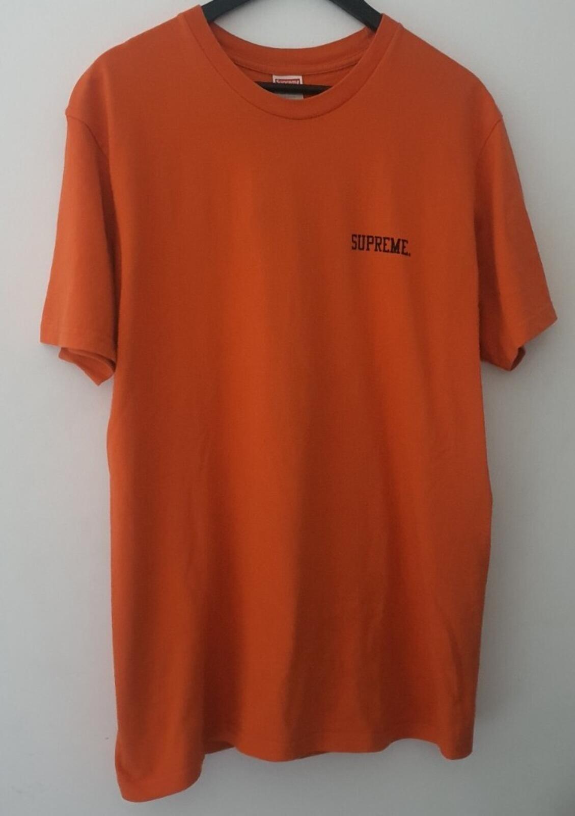 SS20 Supreme Automobili Lamborghini Tee Größe L Large Orange T-Shirt Stier