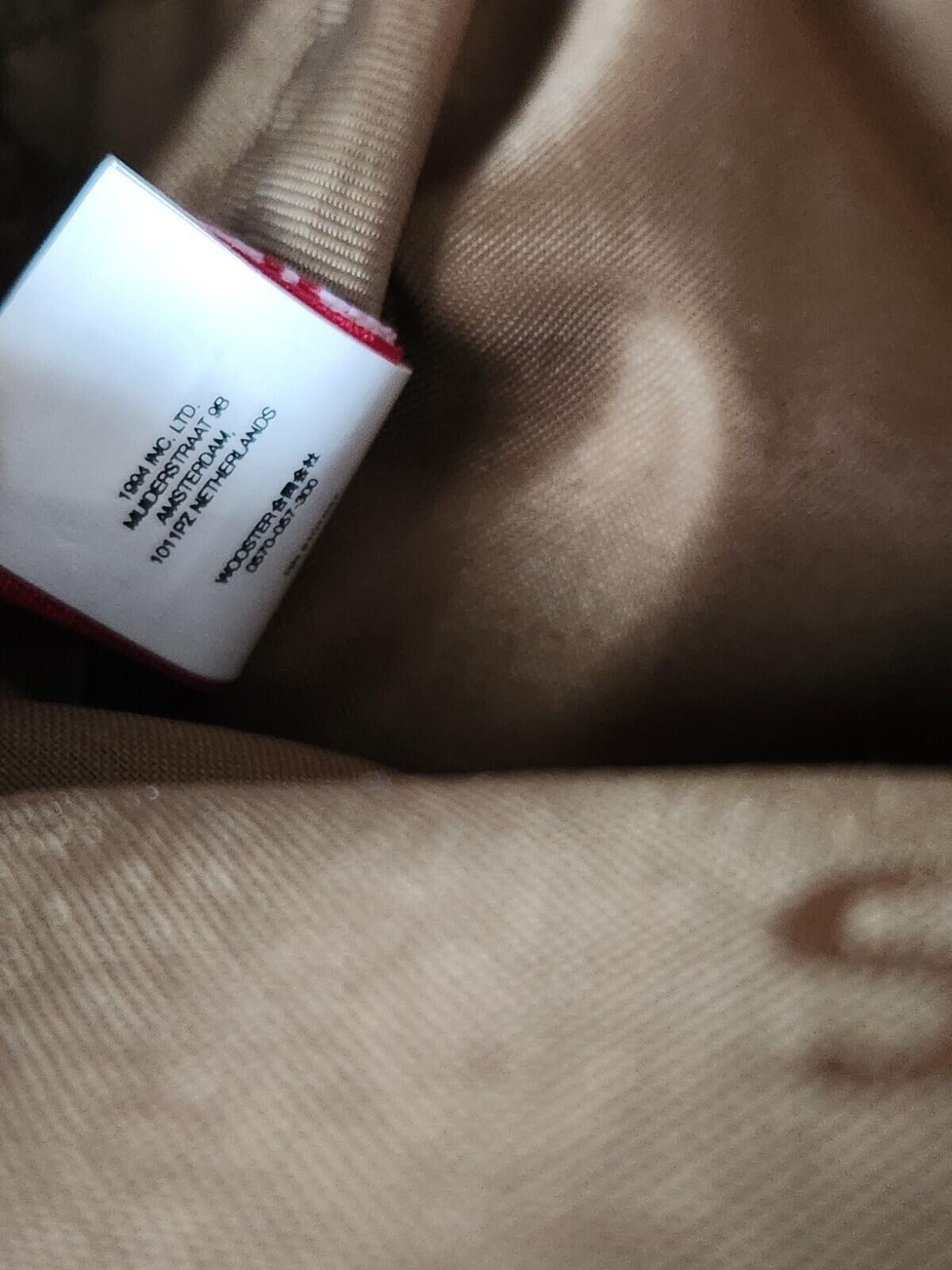 SS22 Supreme Fat Tip Jacquard Denim sling bag Olive 5L