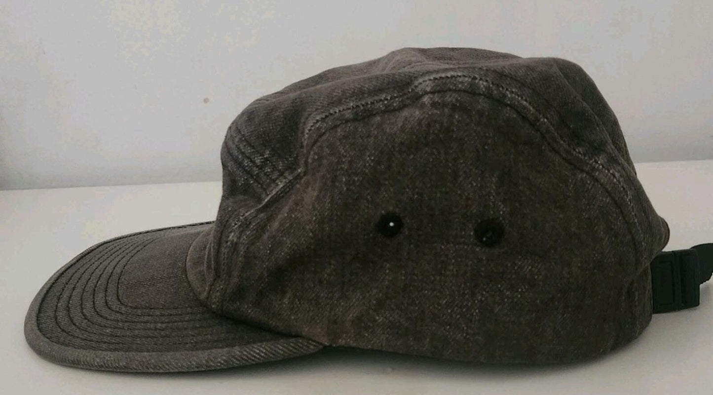 Gorra Camp Supreme de mezclilla SS18 negra