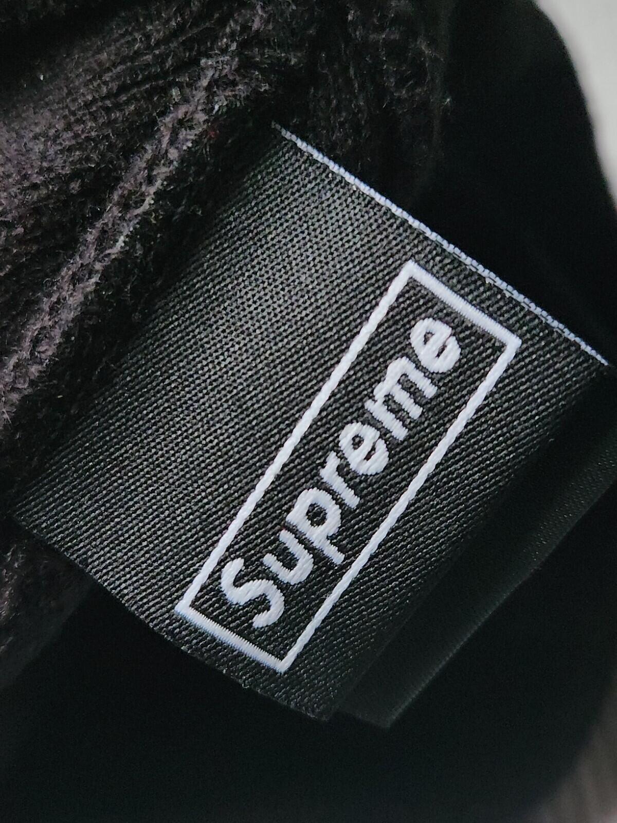 FW21 Supreme New Era box logo black beanie Hat