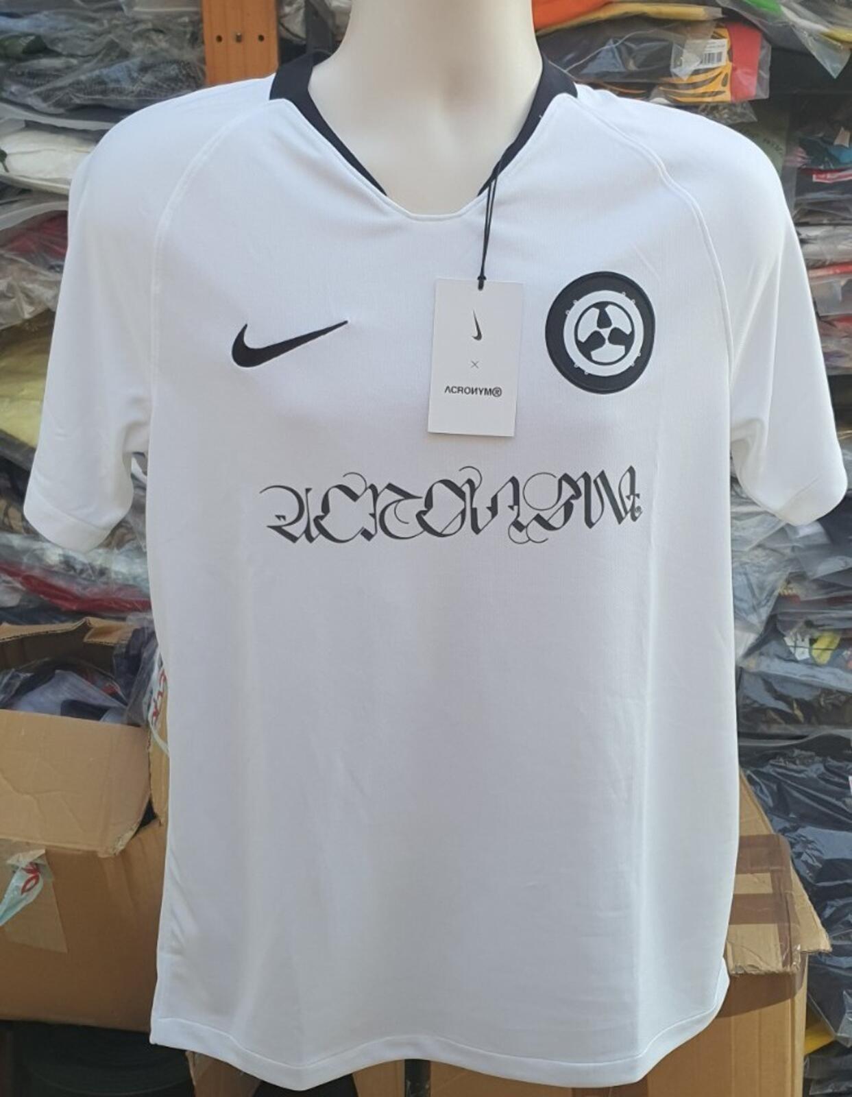 Nike x Acronym Stadium GFA Trikot T-Shirt Weiß Größe M
