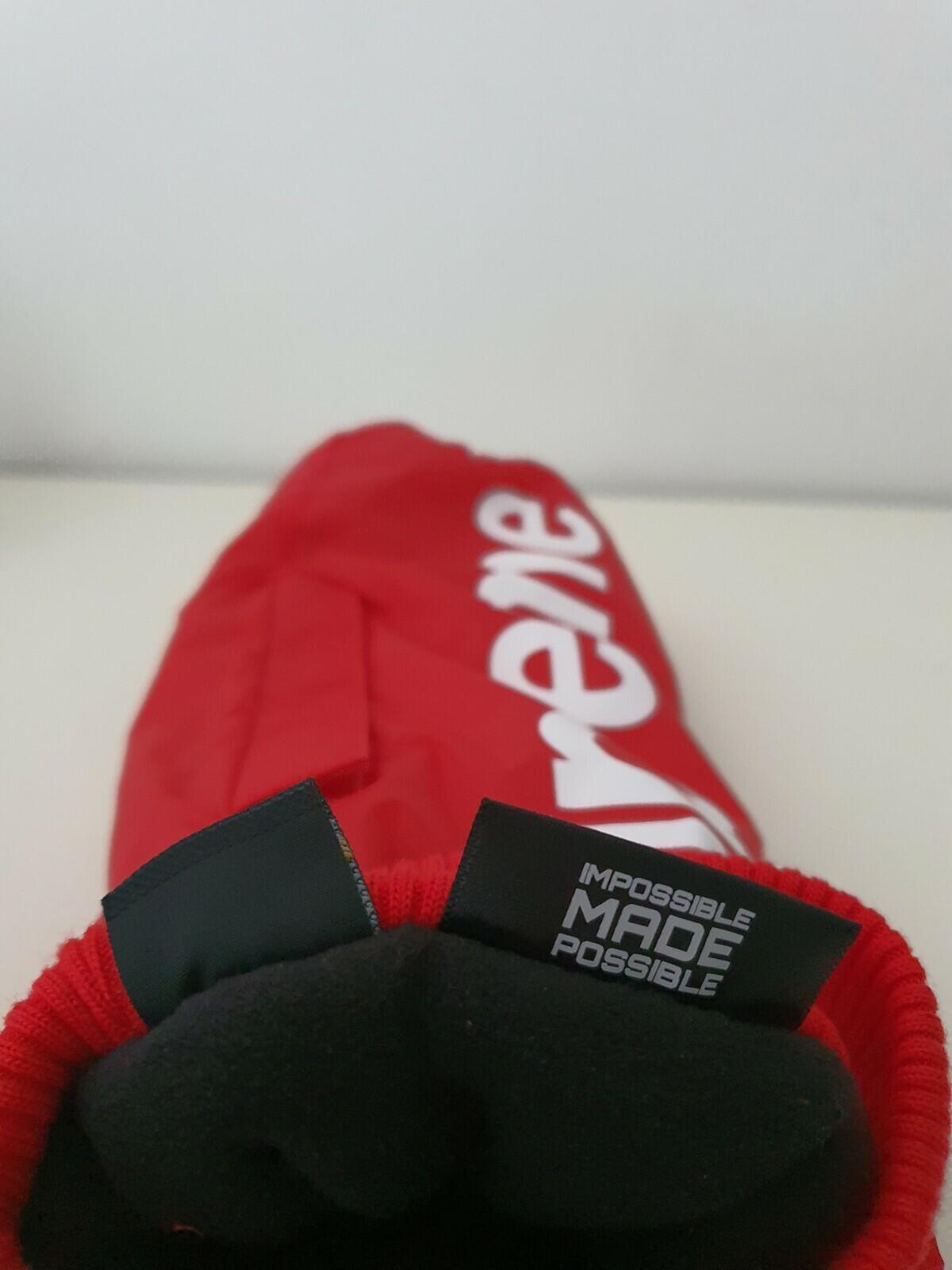 FW18 Supreme Handwarmer Hand Warmer red Cordura fabric Polartec Accessory