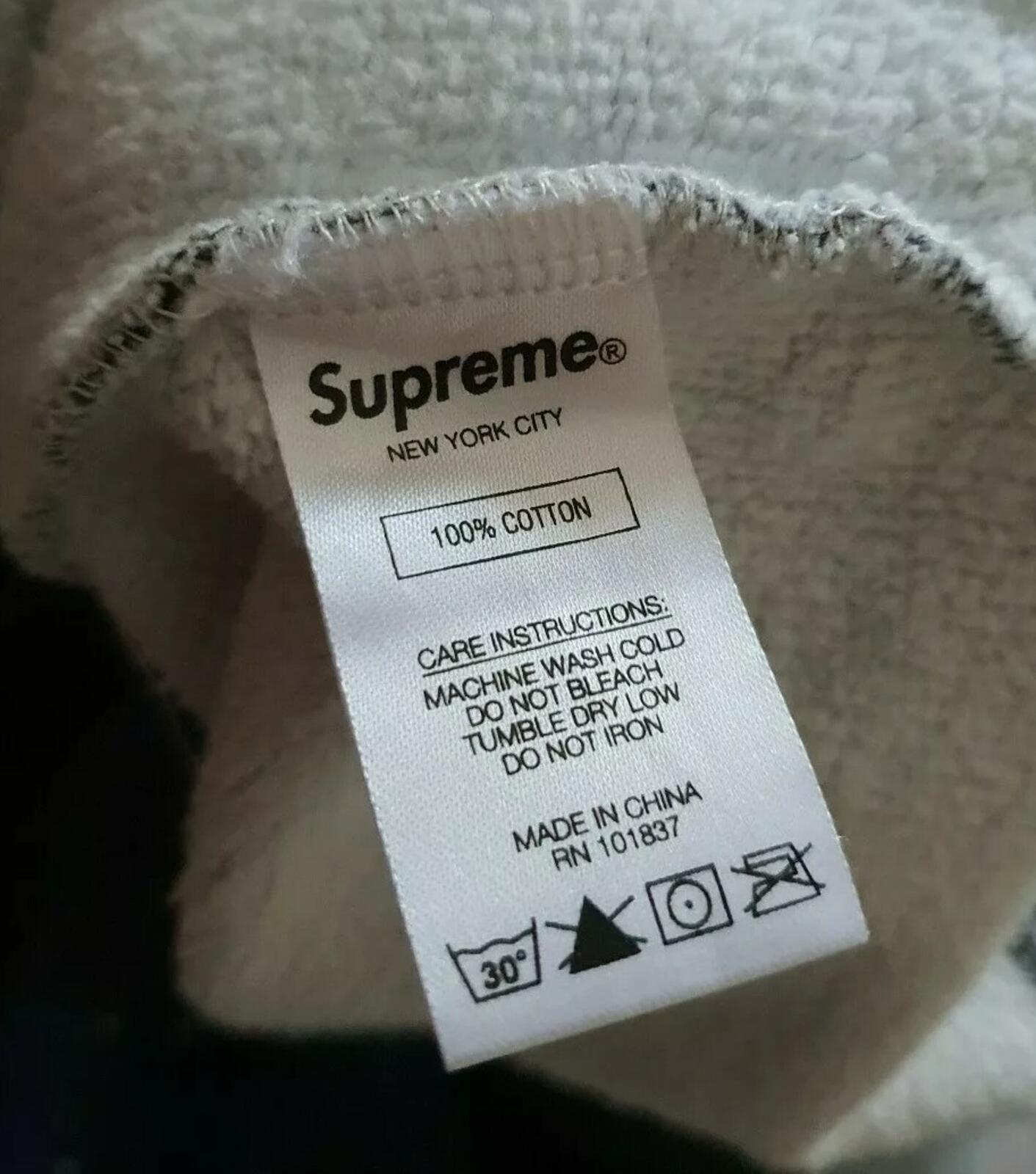 Supreme Undercover Public Enemy Fear of Black Planet Kapuzenpullover Größe M