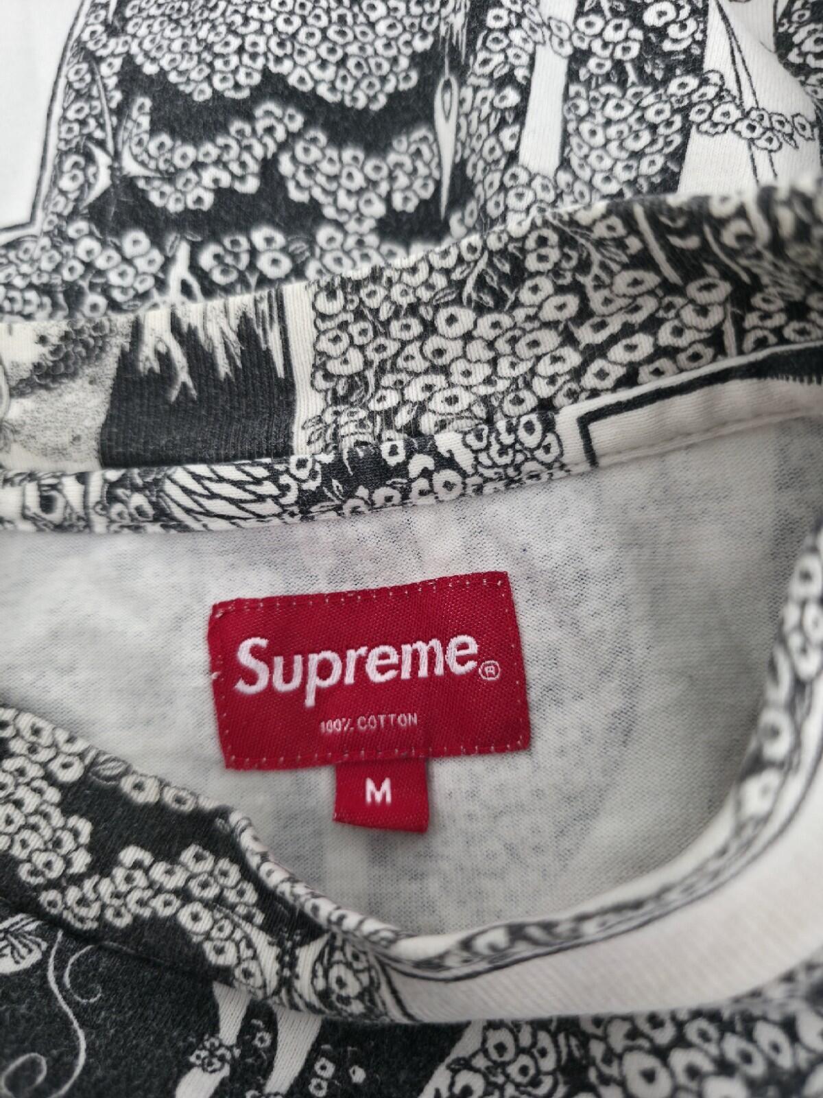 FW18 Supreme Salome L/S Top size L large blue long sleeve t-shirt top