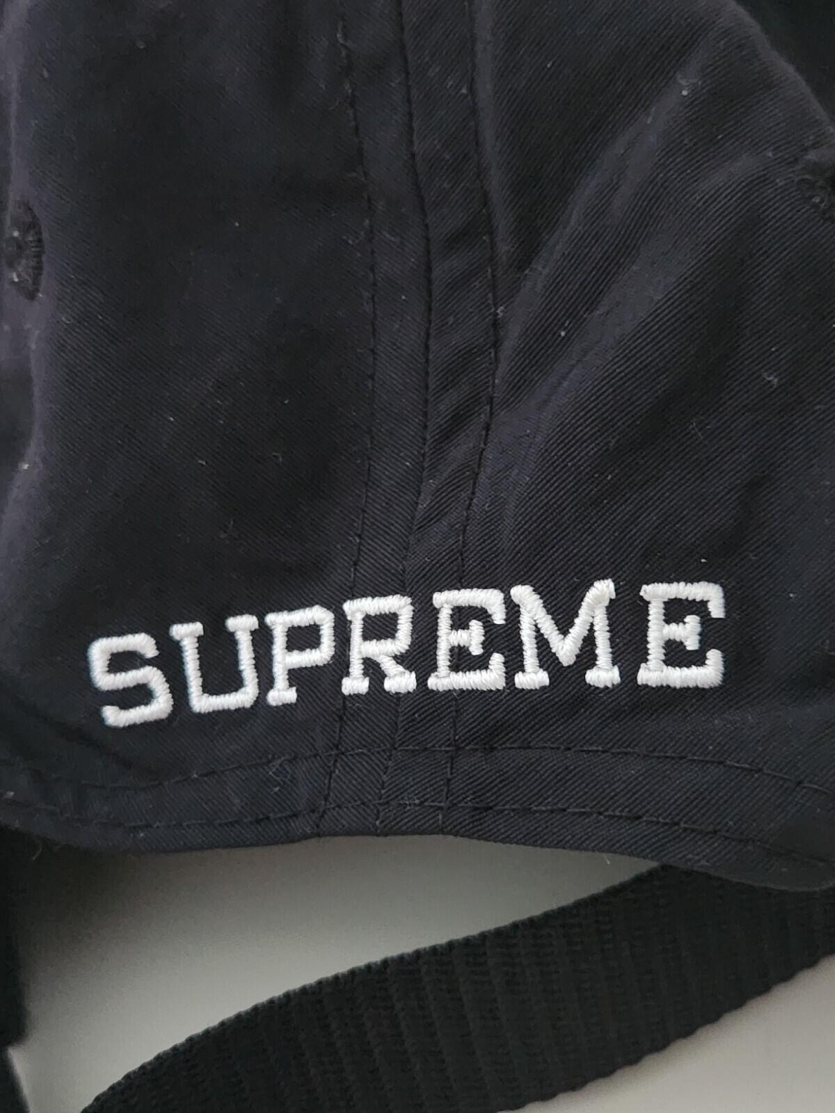 FW20 Supreme Precision 6-panel Cap Water resistant nylon hat Black