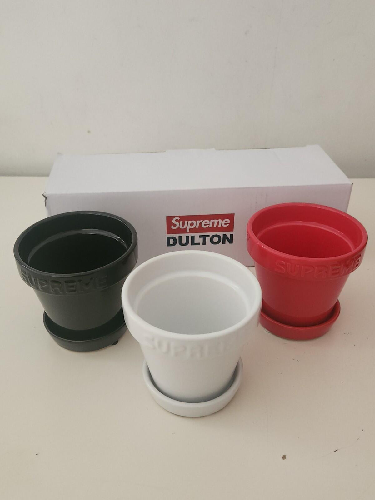 SS25 Supreme Mini Planters (set of 3) Garden Accessory