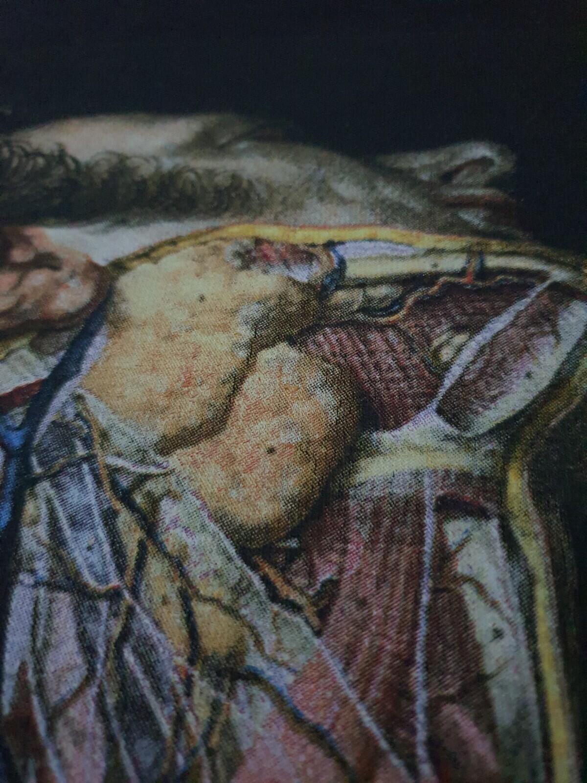 FW14 Supreme x Undercover Anatomy black Tee size XL T-shirt Vintage 2014 Rare