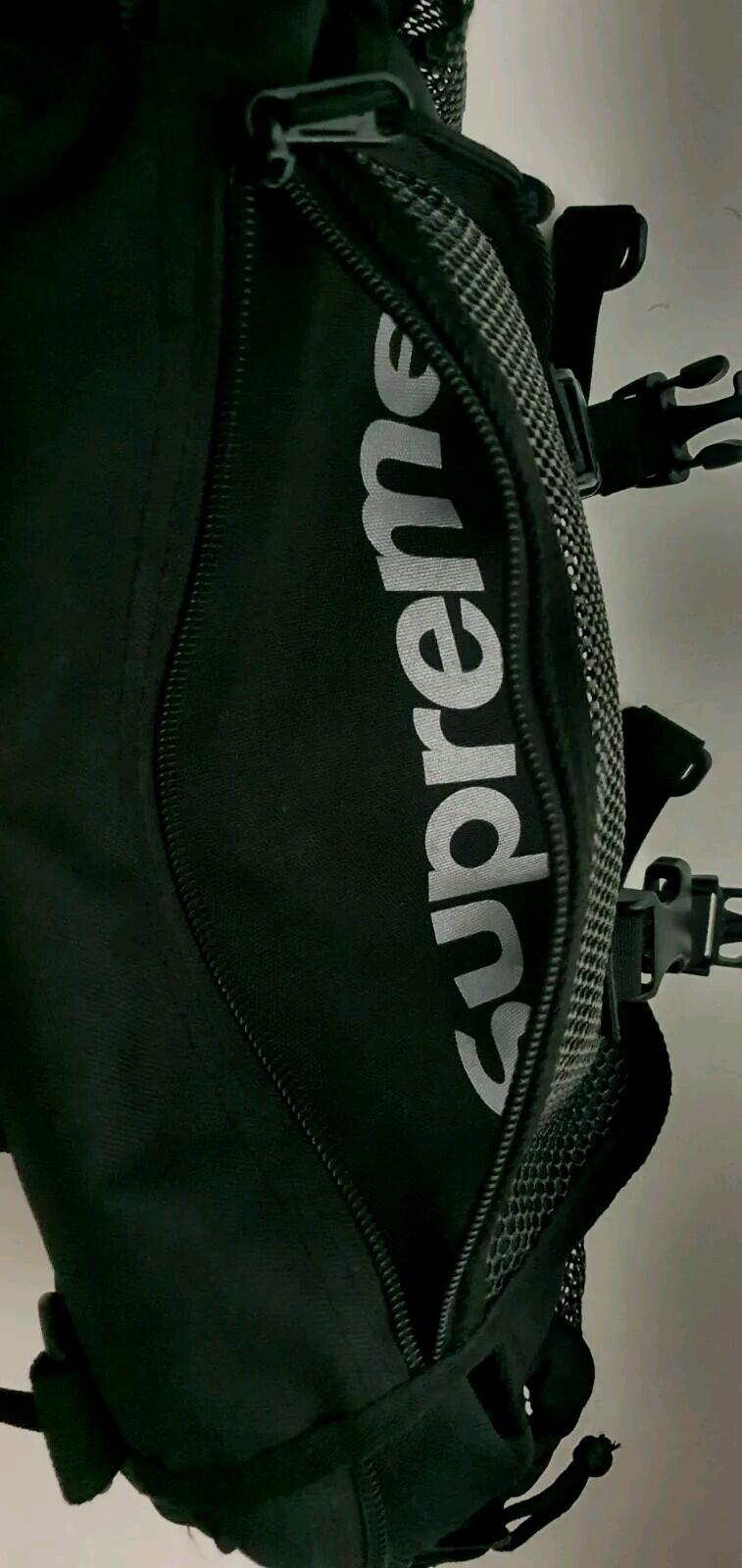 SS20 Supreme Waist Bag Black