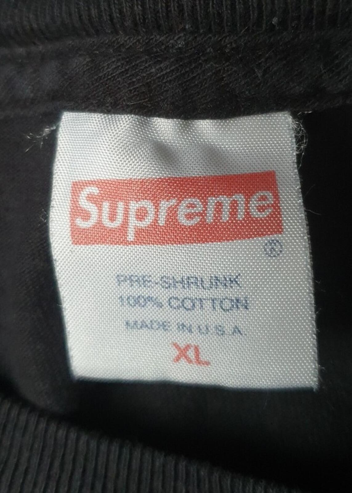 SS16 Supreme Mendini Gun Tee Black Size XL
