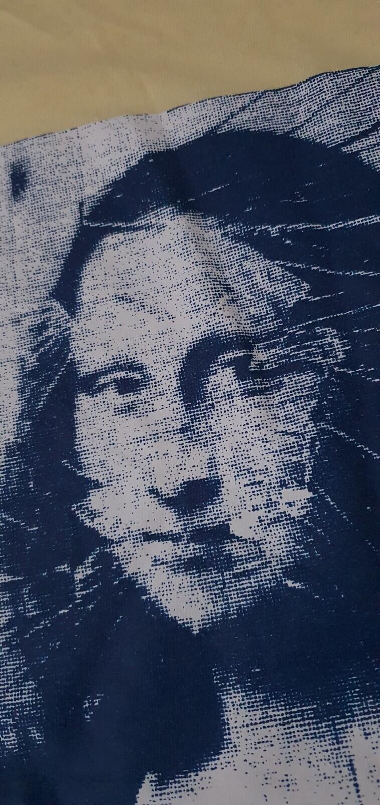 SS18 Supreme Mona Lisa tee M medium palm yellow T-shirt