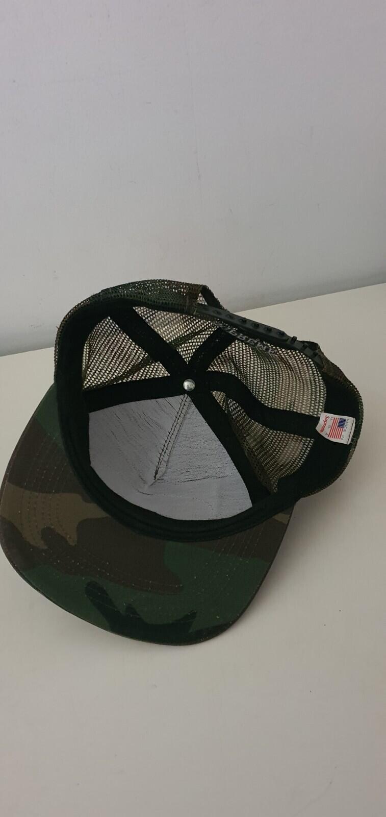 FW12 Supreme Sidewinder 5-panel Mesh Hat Woodland Camo Snake