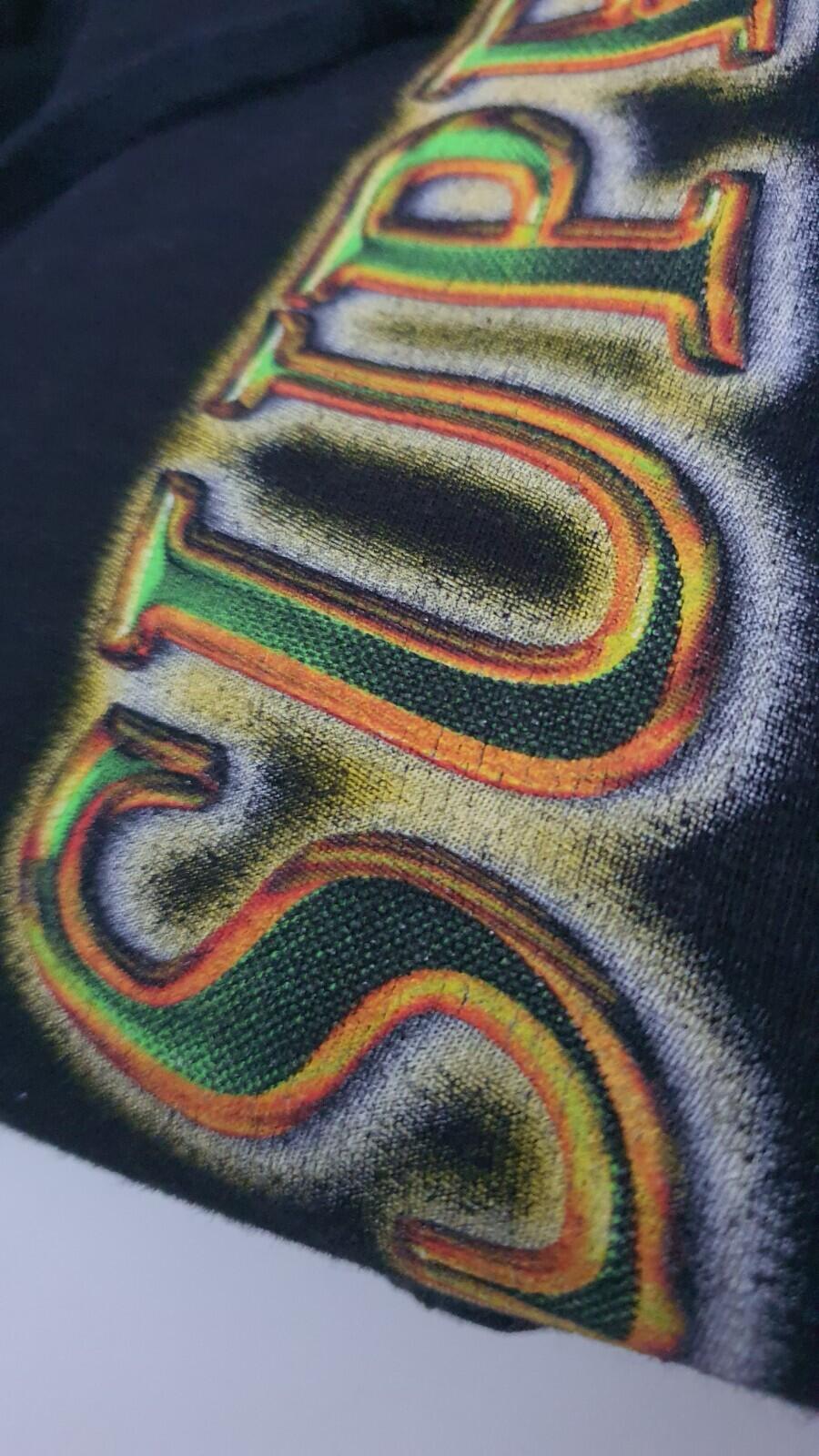 FW16 Supreme Metallic Arc hooded sweatshirt XL hoodie Black