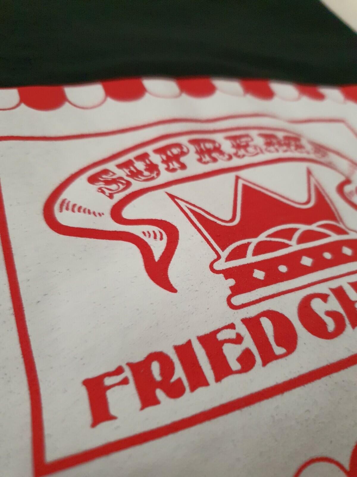 SS12 Supreme Fried Chicken Tee Black Size L