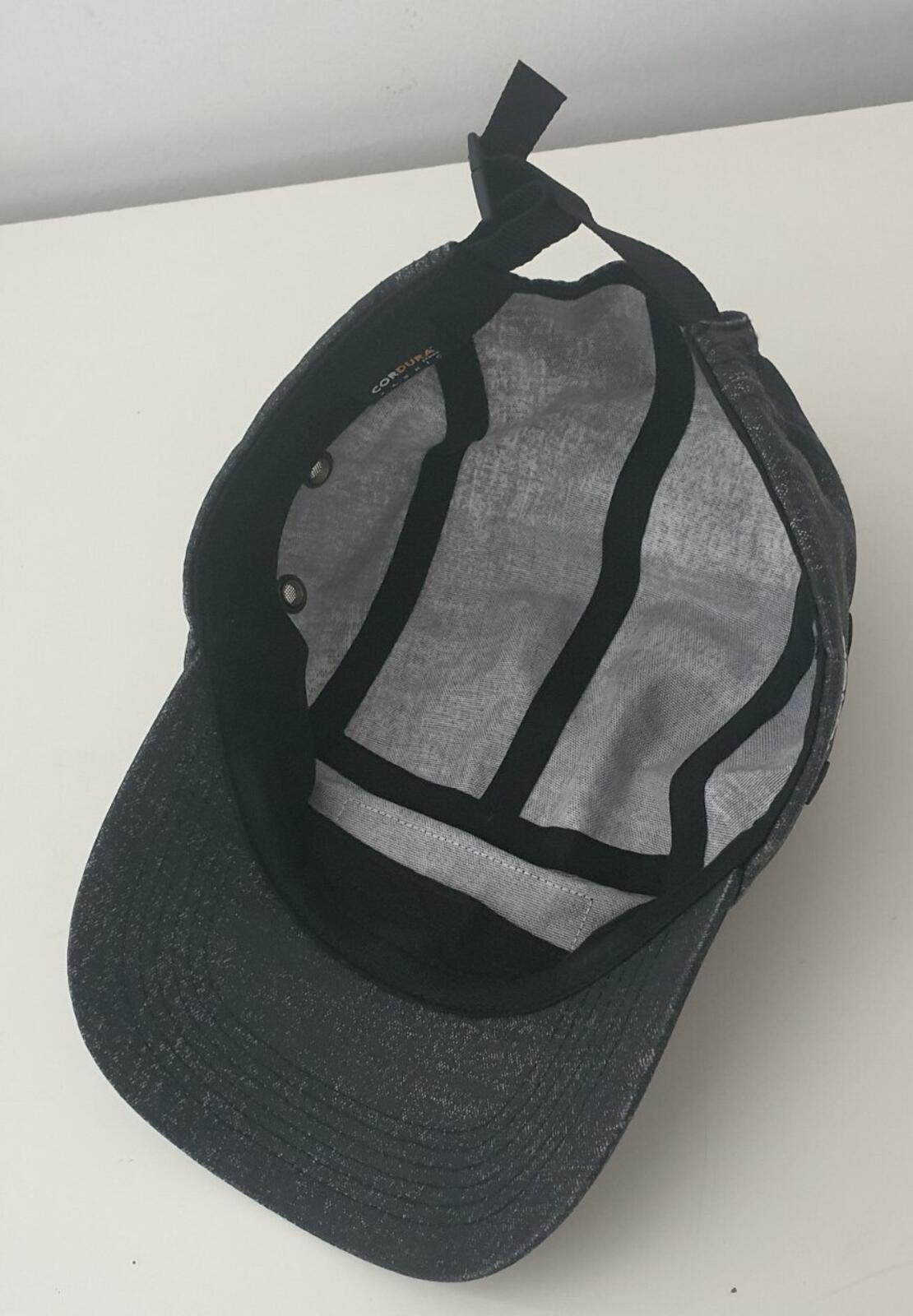 SS22 Supreme Coated Cordura Camp Cap Black