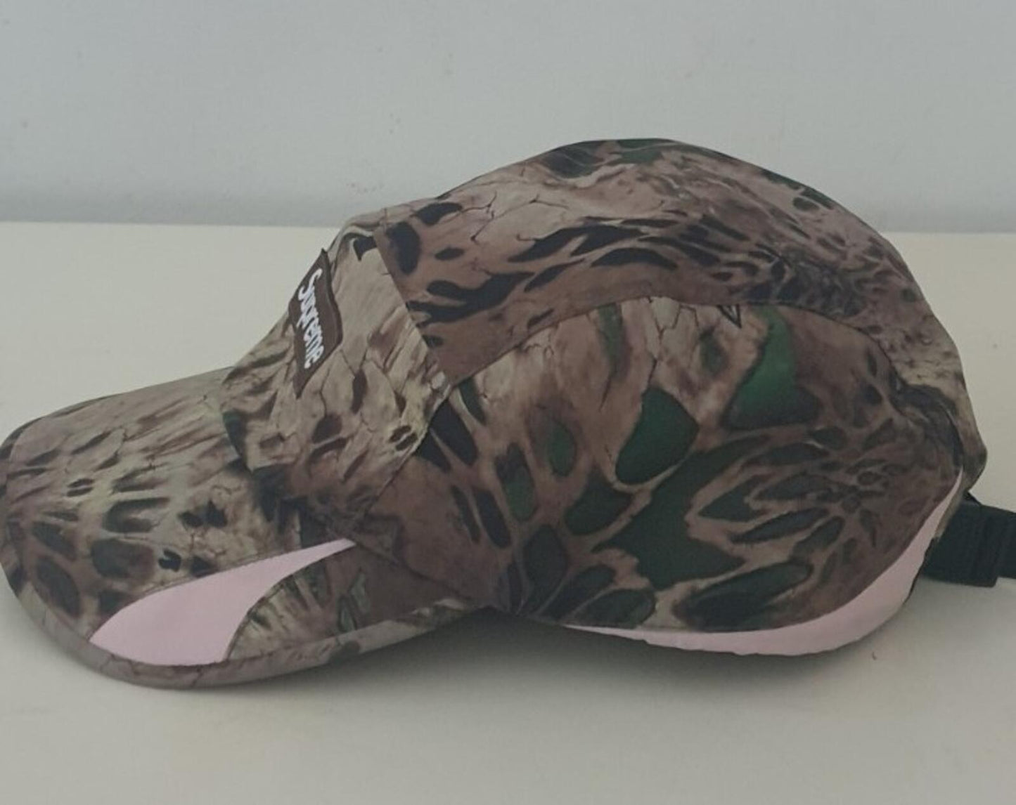 SS22 Supreme GORE-TEX Paclite camp cap hat waterproof box logo brown prym1 camo