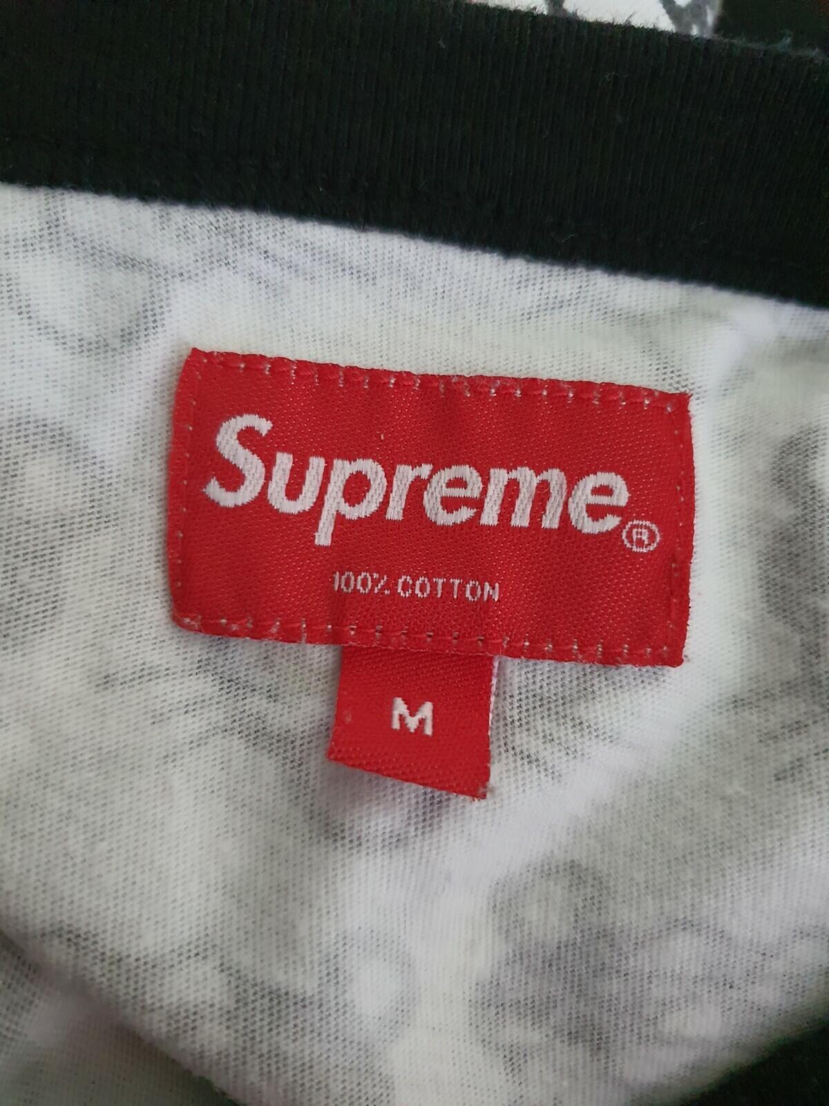SS14 Supreme x Pink Panther Allover S/S Top M Medium Schwarz T-Shirt Selten