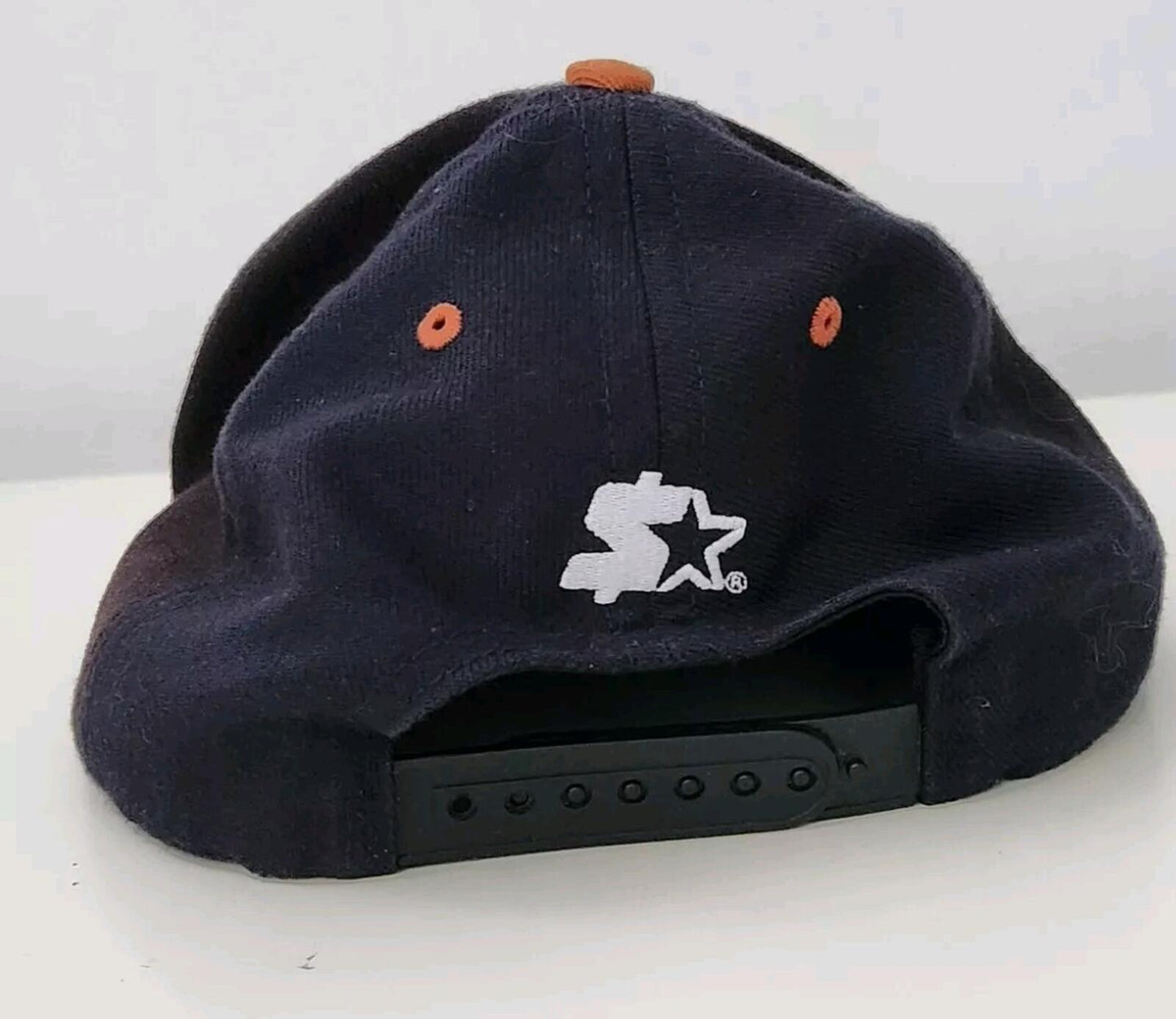 FW13 Supreme Starter Phi 6-panel hat cap snapback Rare 2013 Navy Black Orange