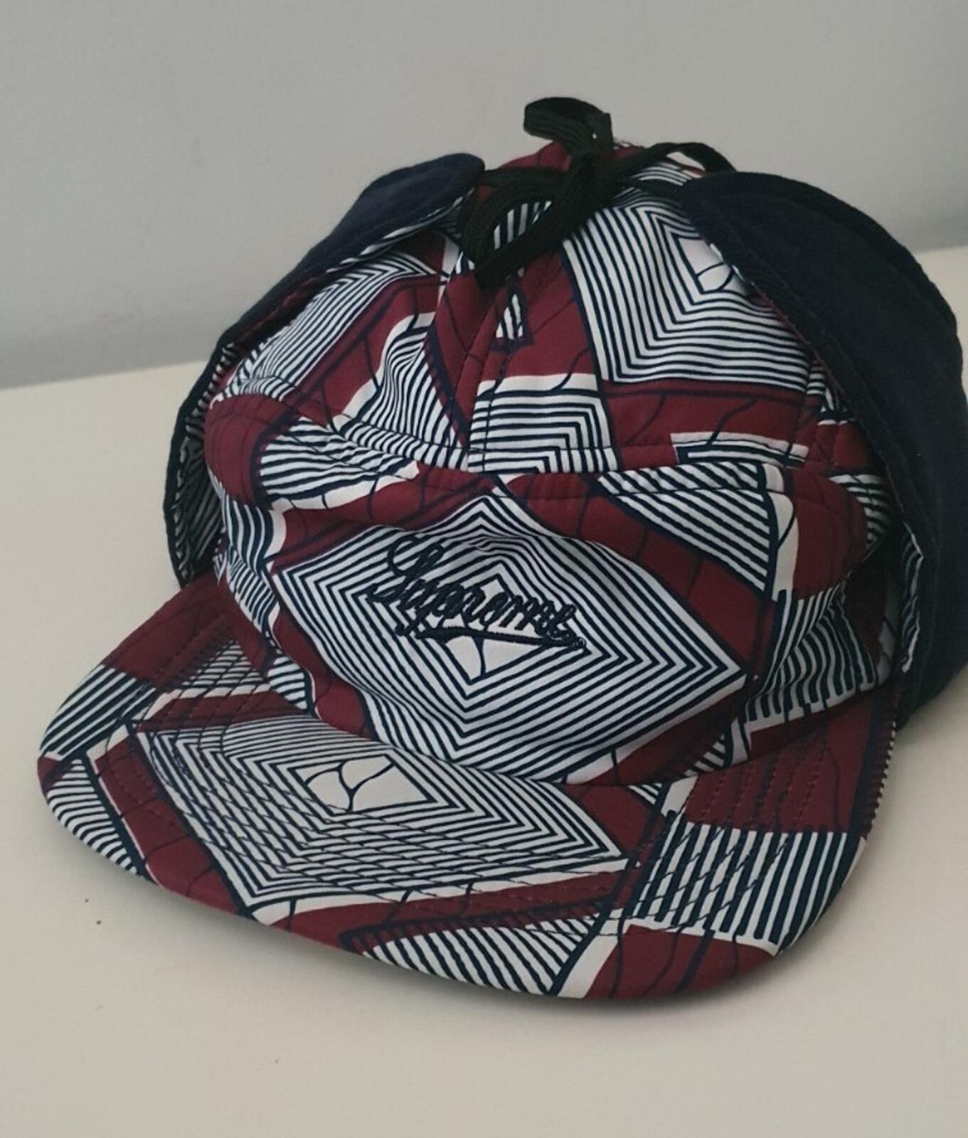 FW12 Supreme African Trail hat S/M small medium cap earflap vintage 2012 Rare