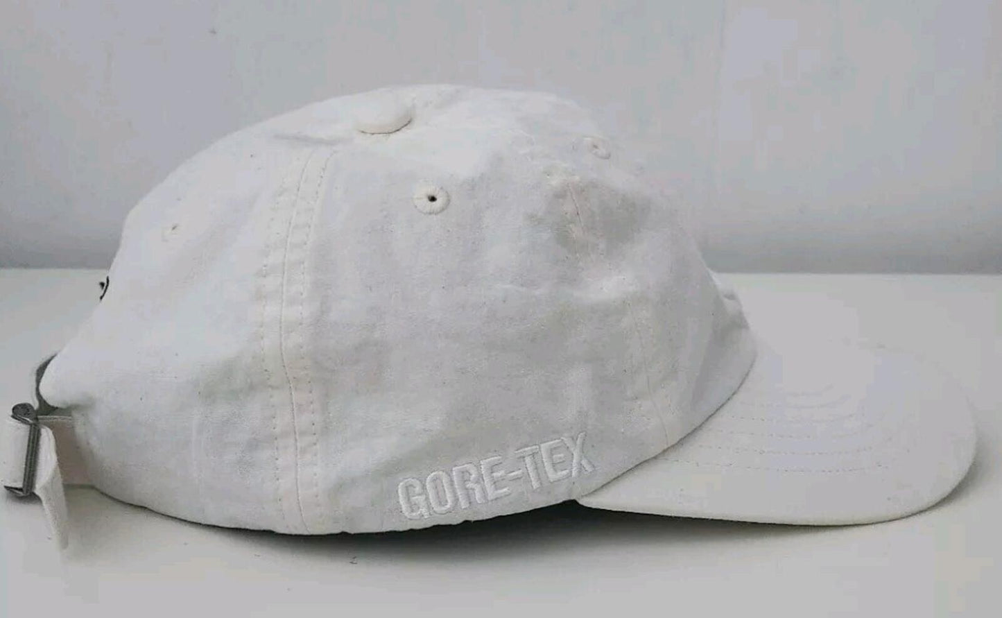 FW20 Supreme GORE-TEX S Logo 6-Panel wasserdichte atmungsaktive Natur-Mütze weiße Kappe