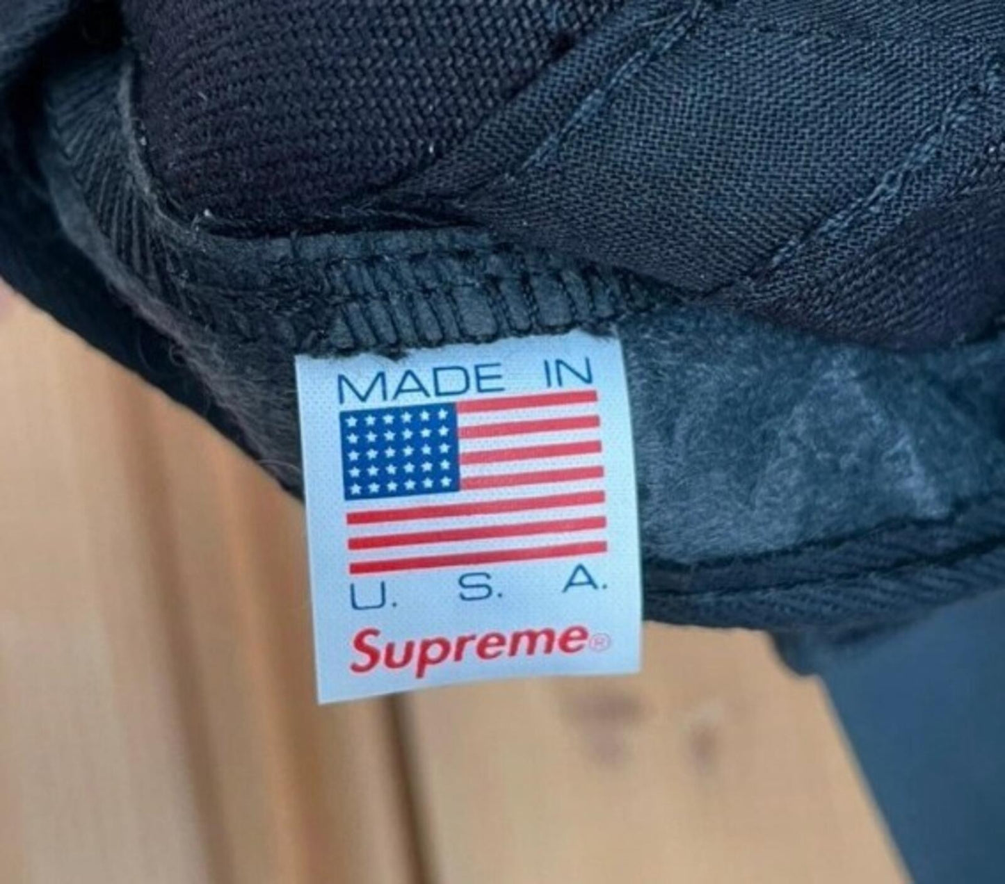 SS14 Supreme Radioactive 5-panel Hat Black