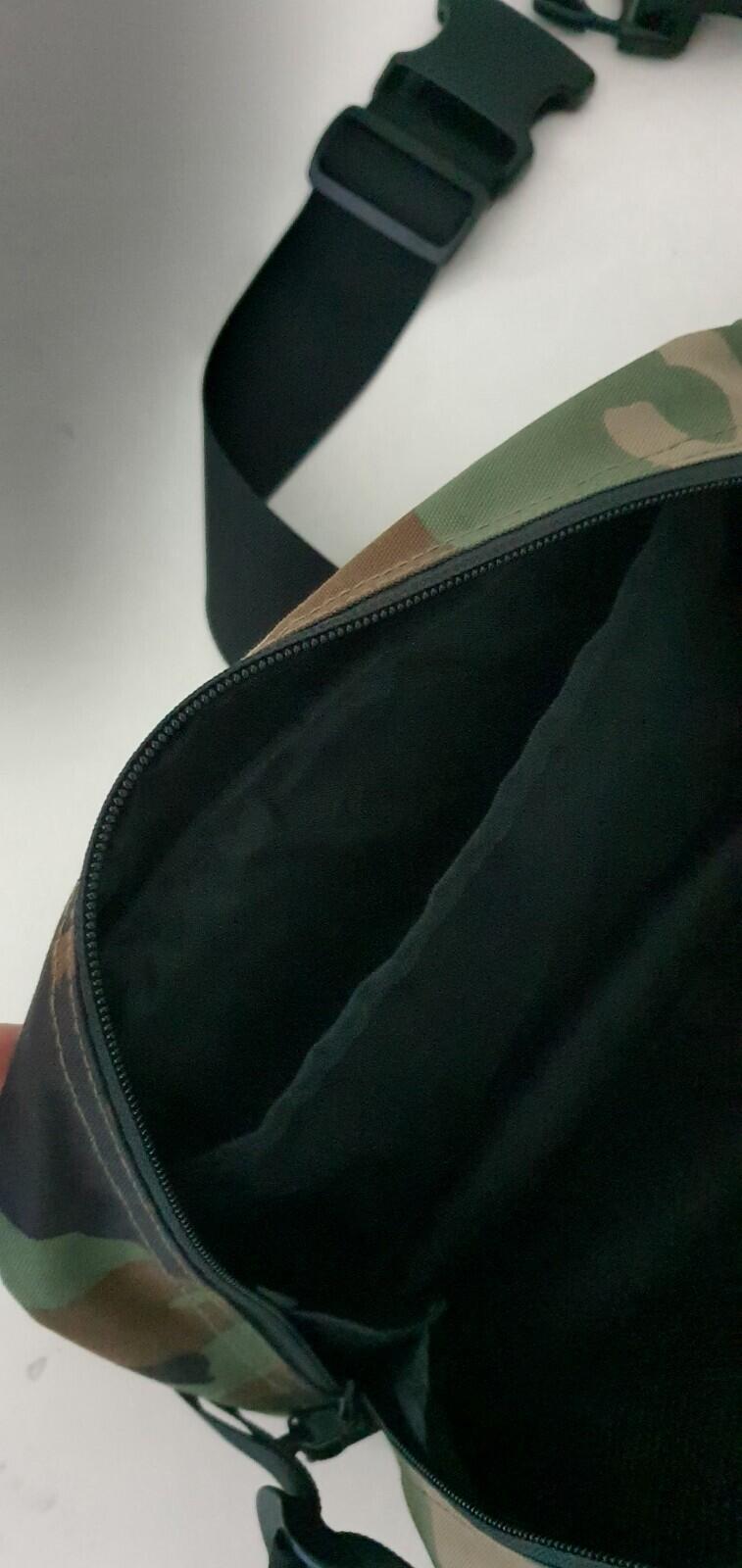 FW15 Supreme shoulder bag woodland camo Cordura Fabric camouflage box logo Rare