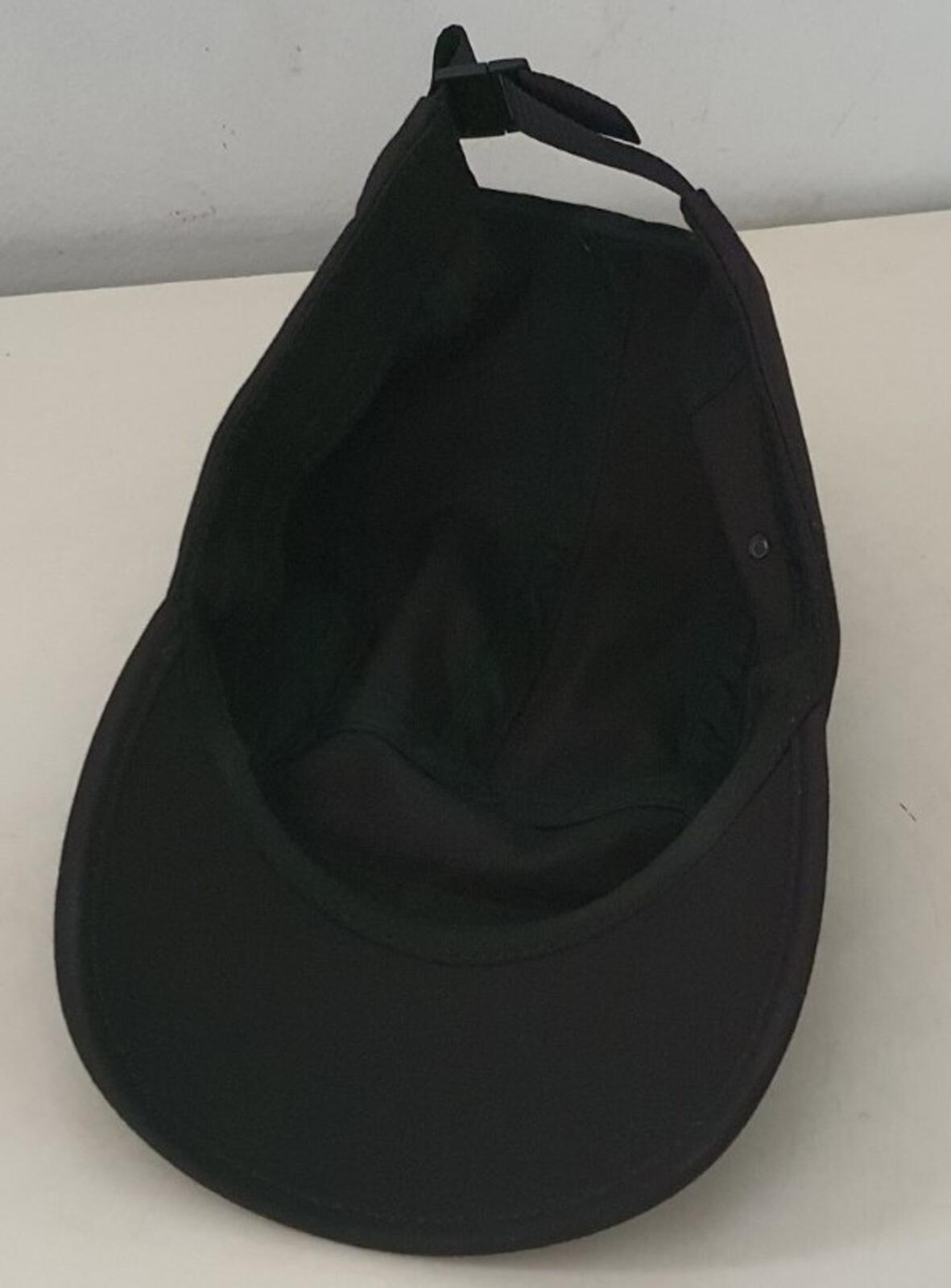 SS20 Supreme Lenticular Visor camp cap black nylon hat box logo